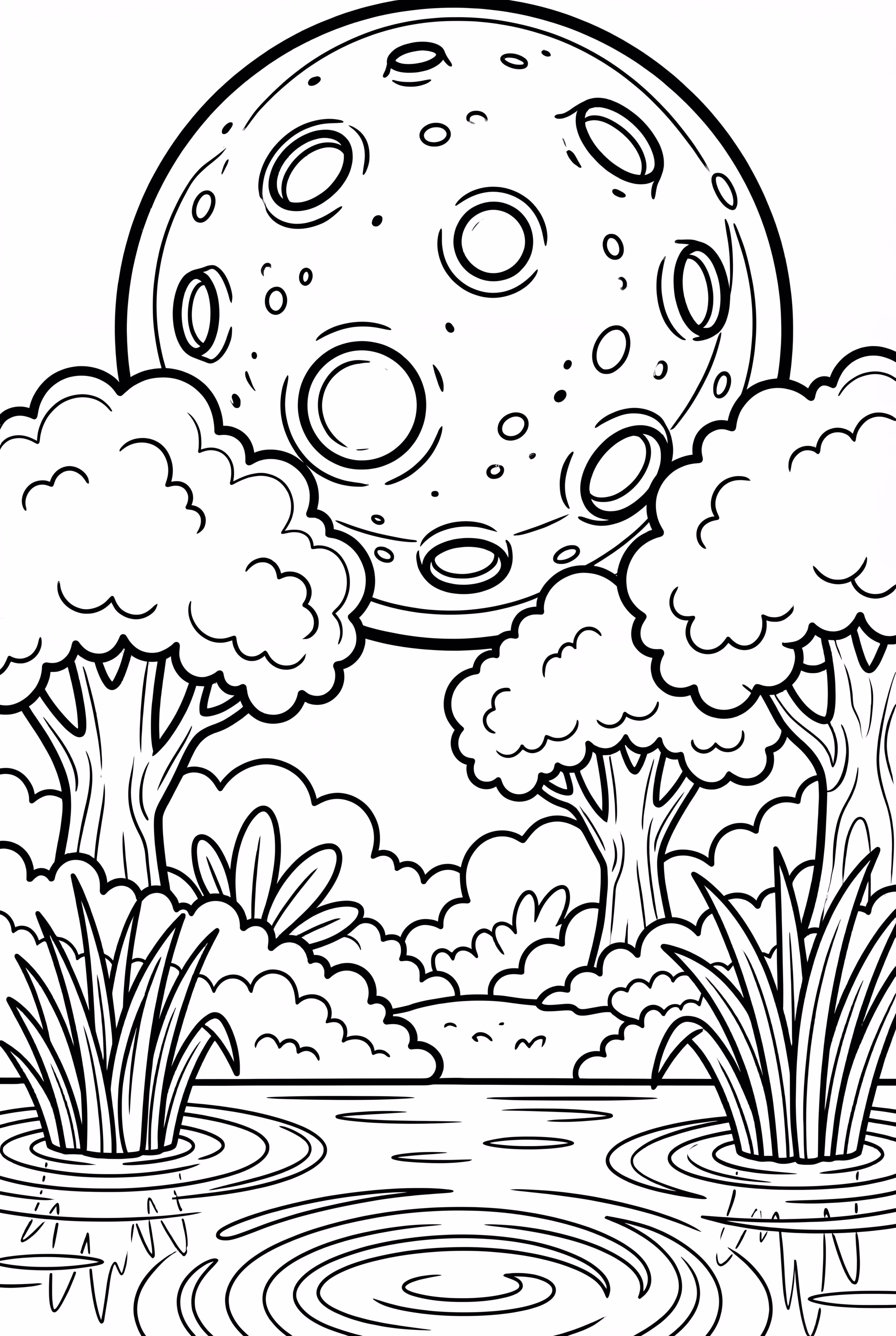 Hocus Pocus Fundo do Pântano ao Luar