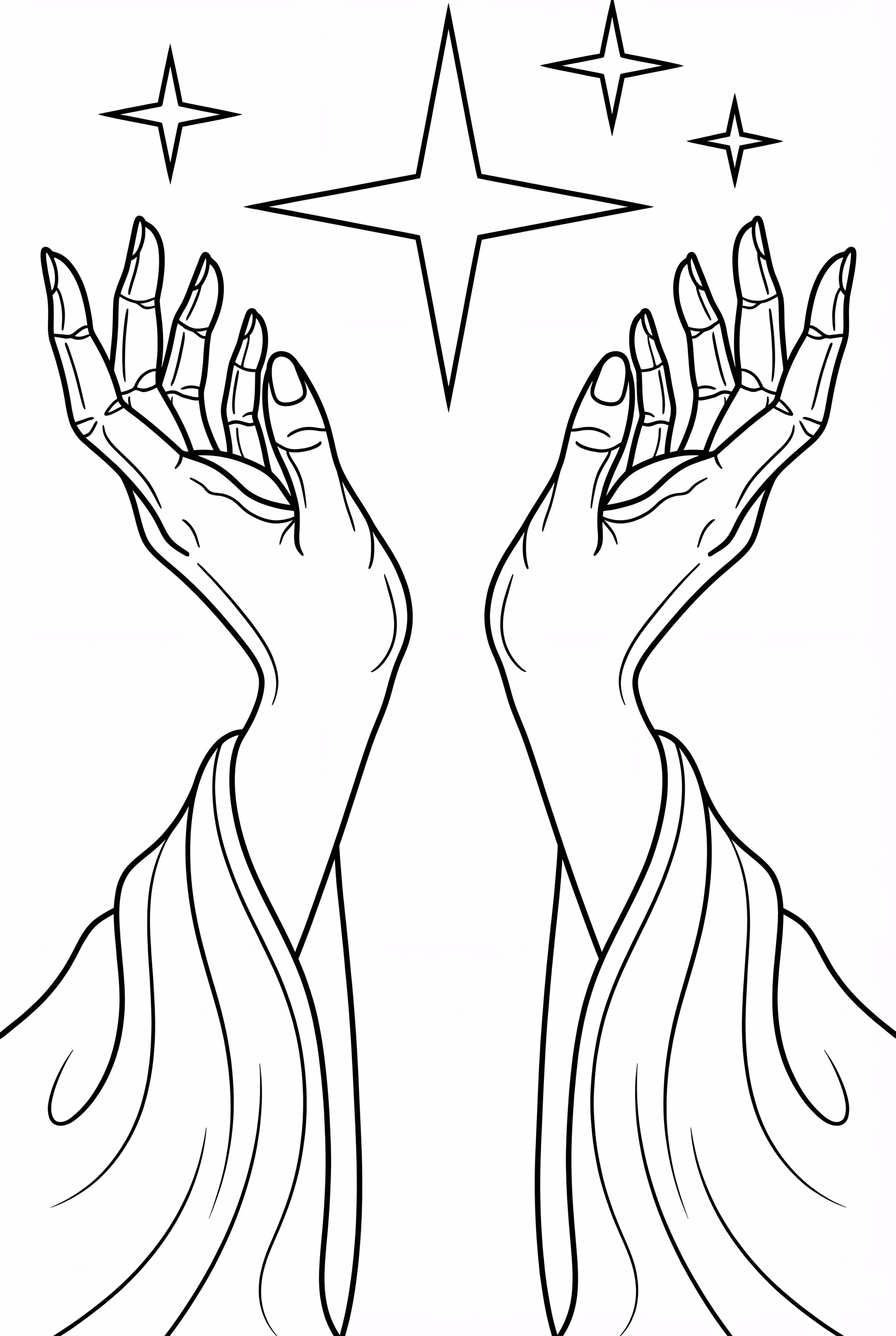 Hocus Pocus Spell Casting Hands