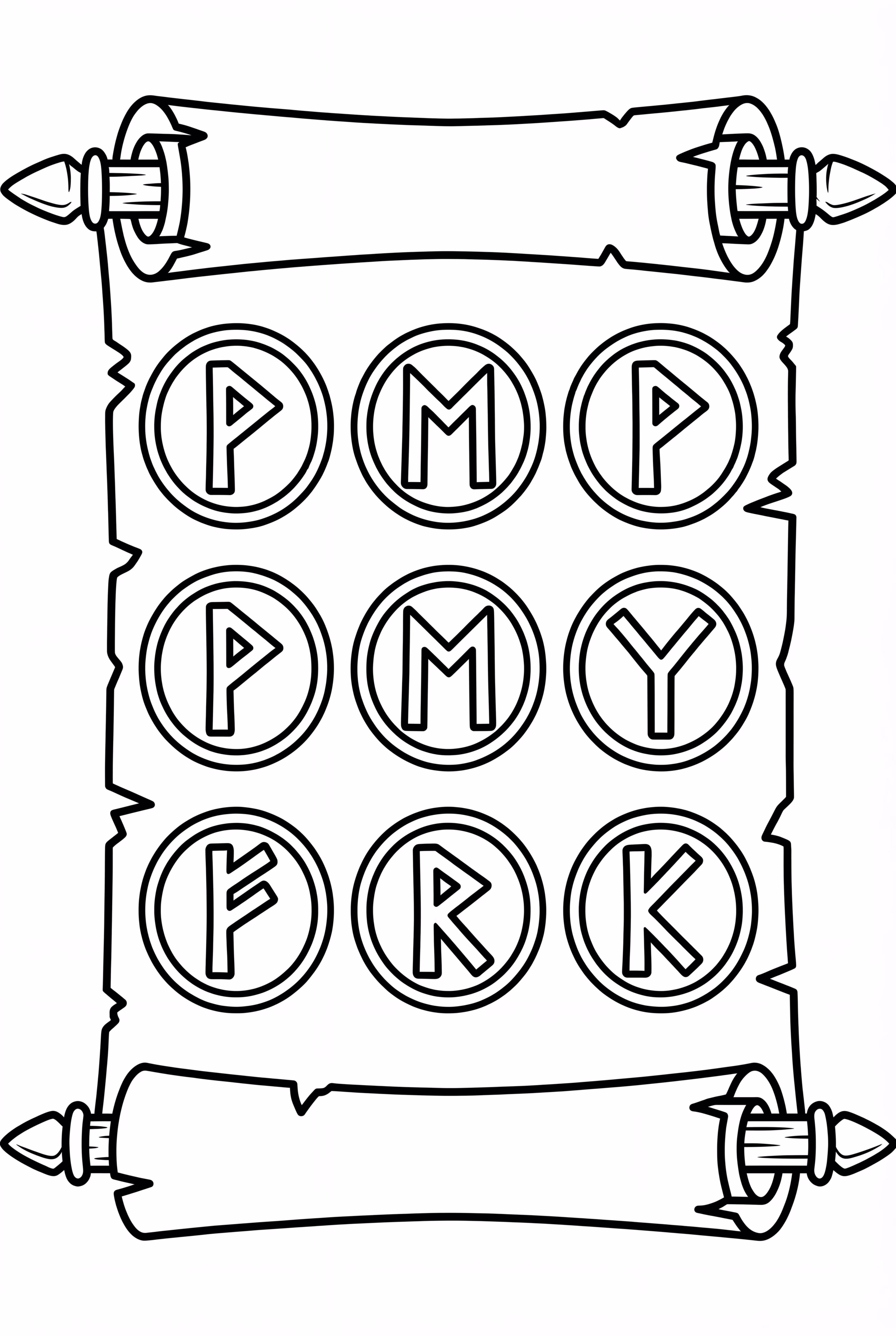 호쿠스 포쿠스 마법 두루마리 스크롤