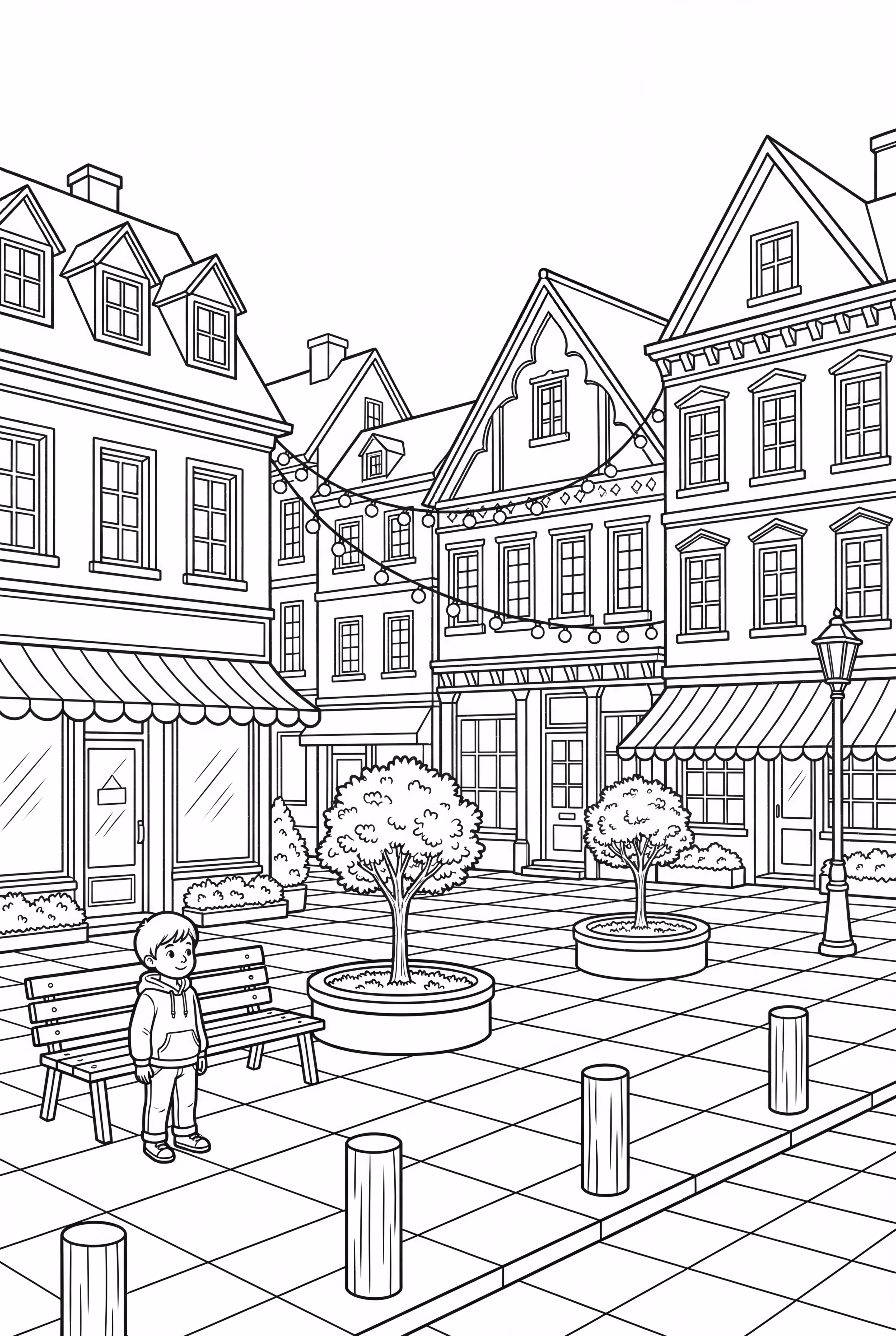 Hocus Pocus Town Square Decorations