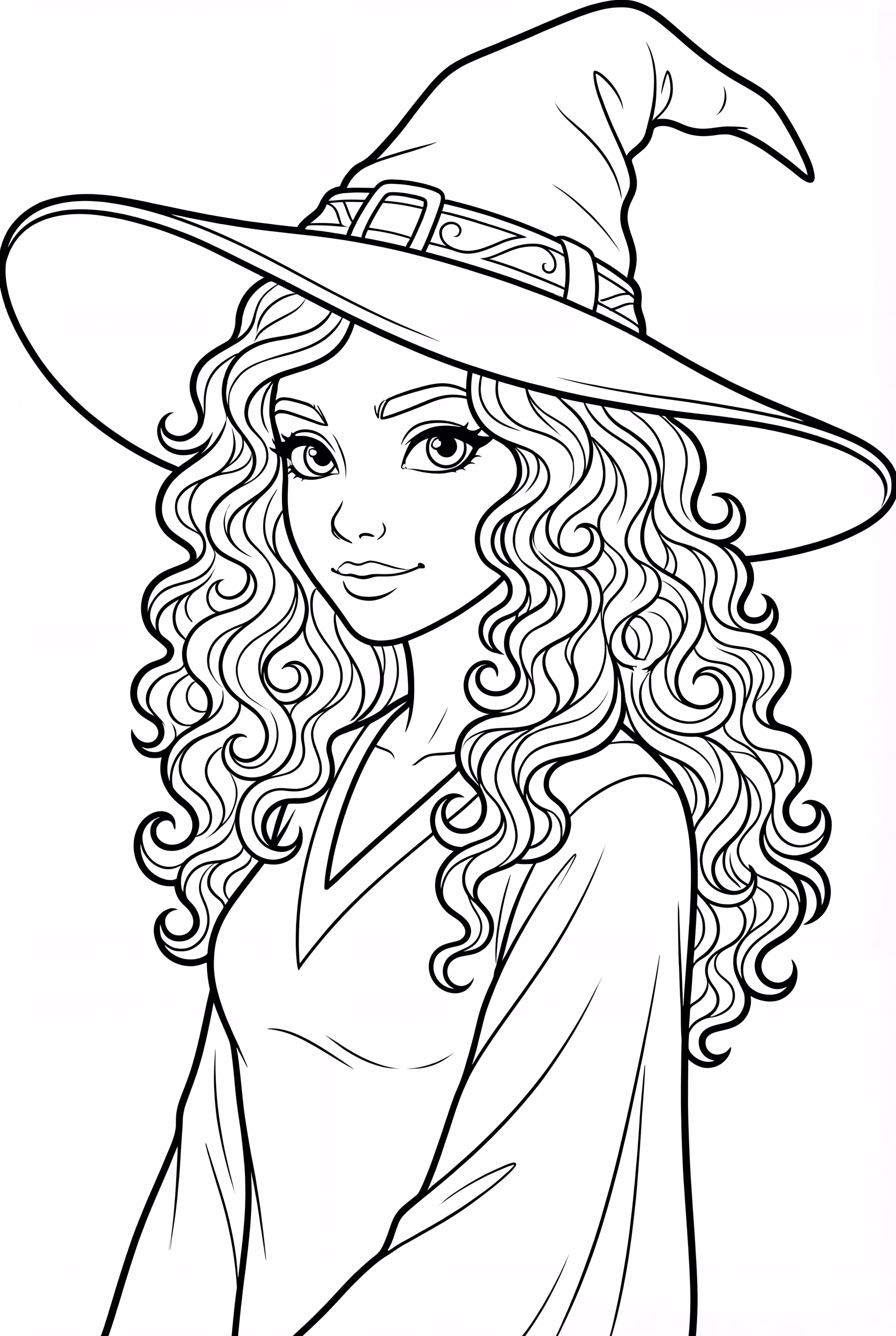 Hocus Pocus Witch Hair Curls