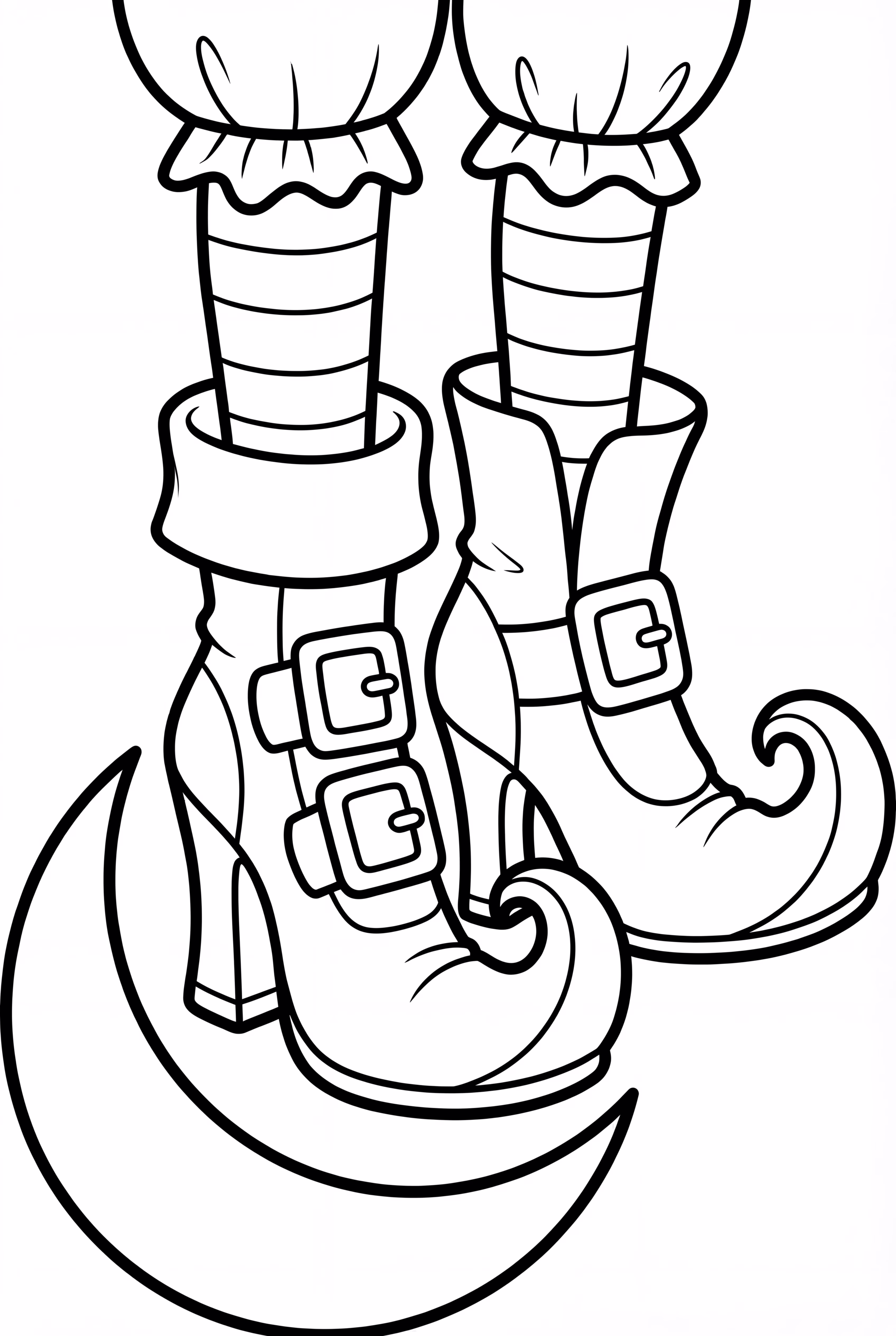 Hocus Pocus Witch Shoes With Buckles