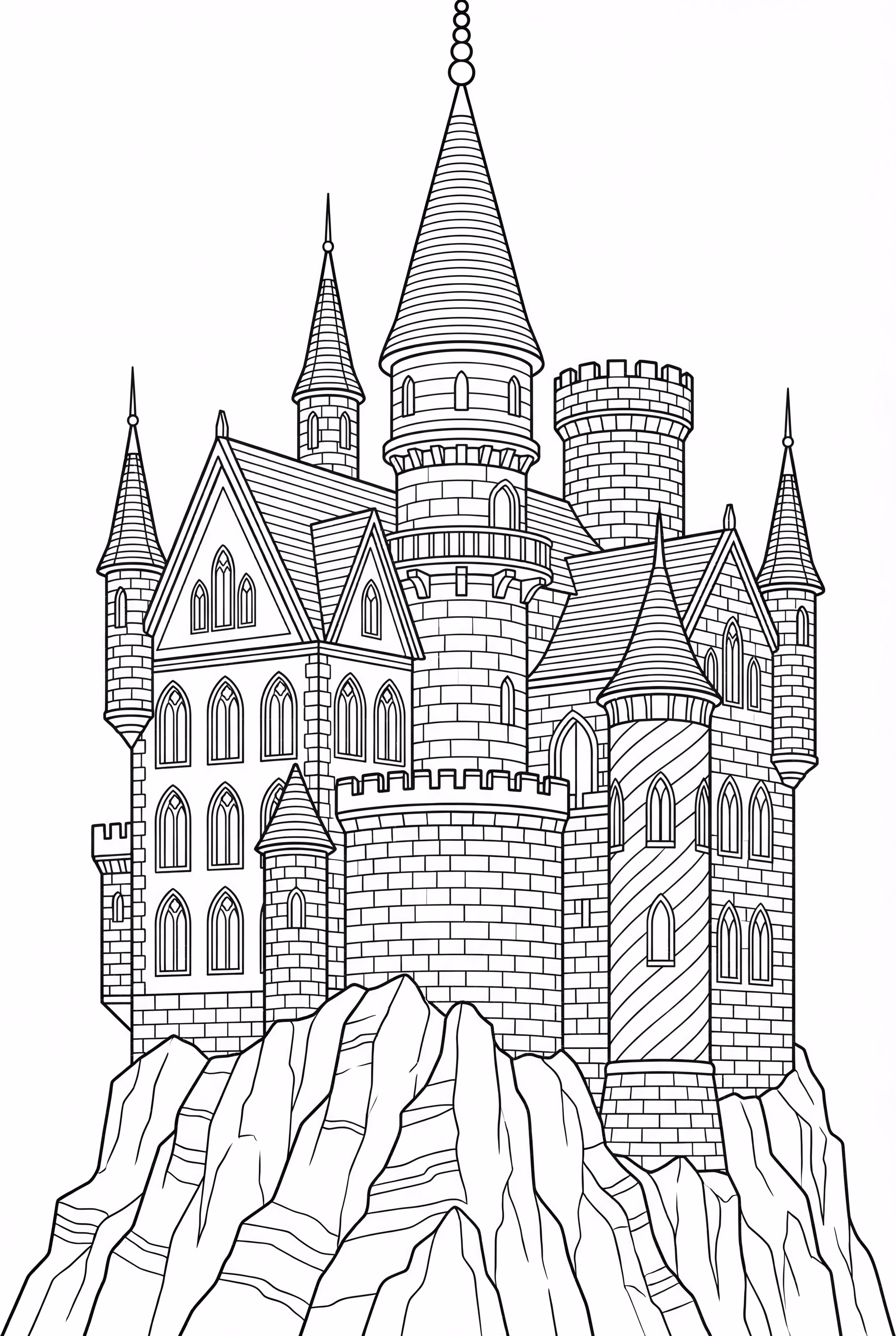 Torres del Castillo de Hogwarts