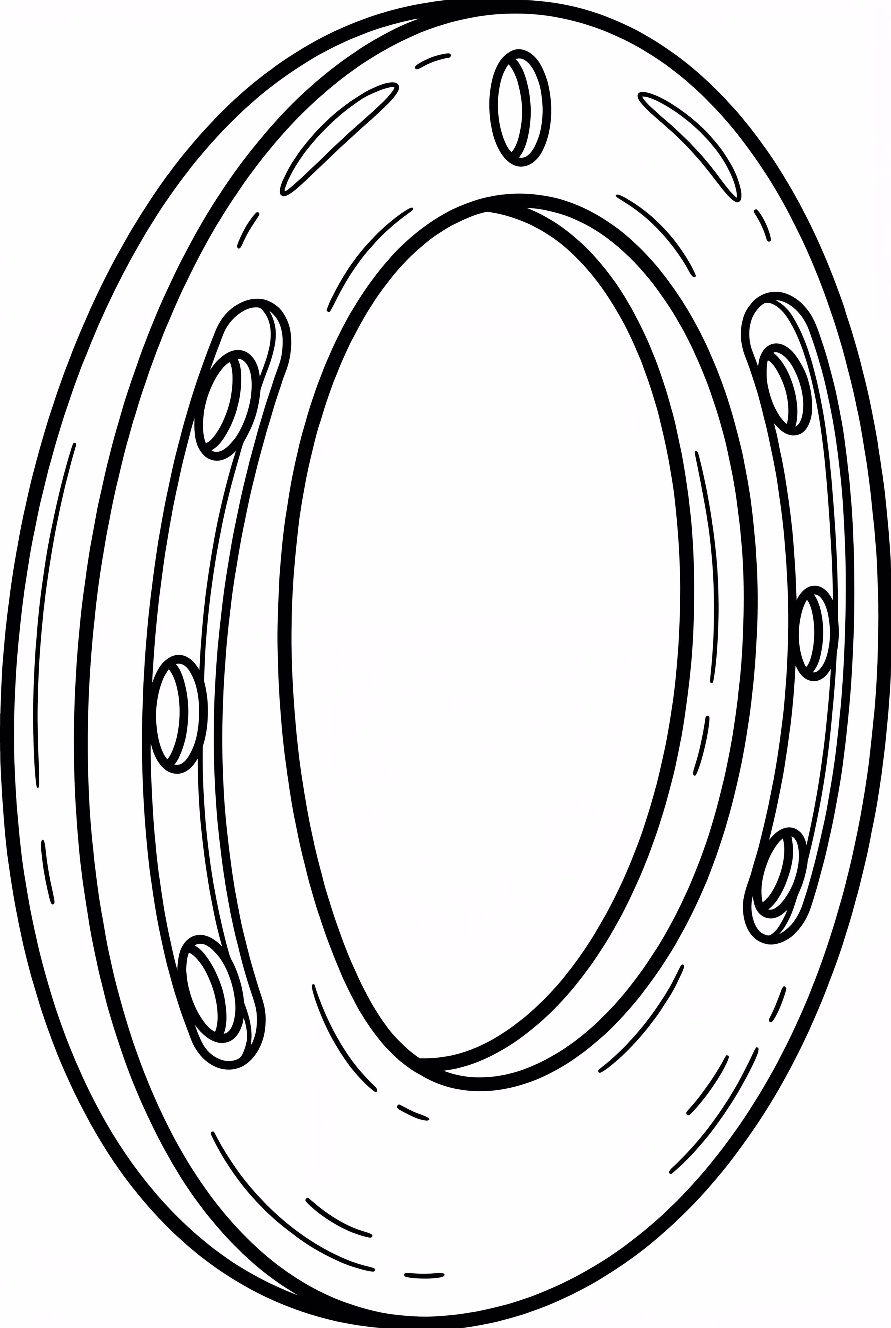 Horse Shoe Outline-2