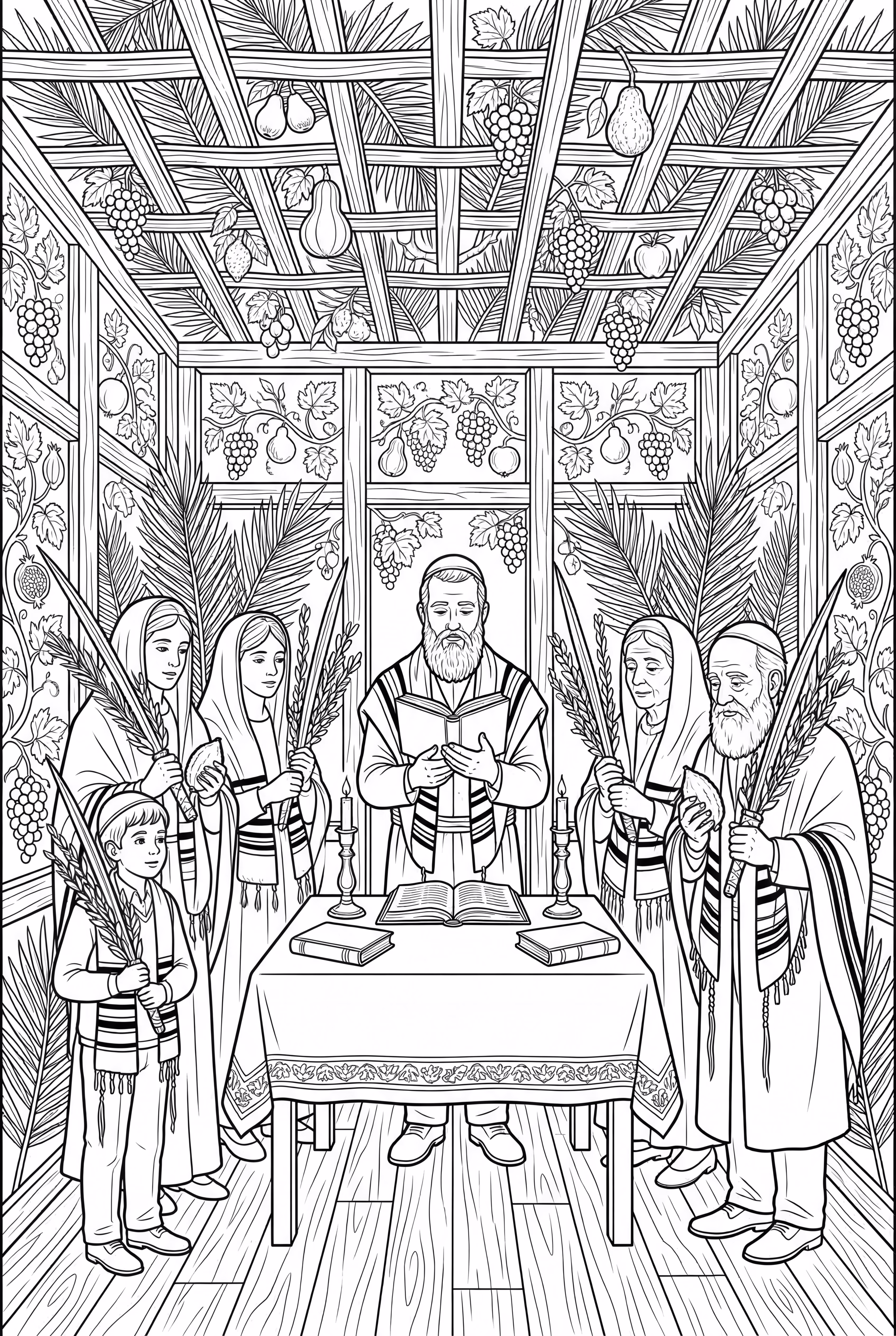 住棚节霍沙纳拉巴礼拜