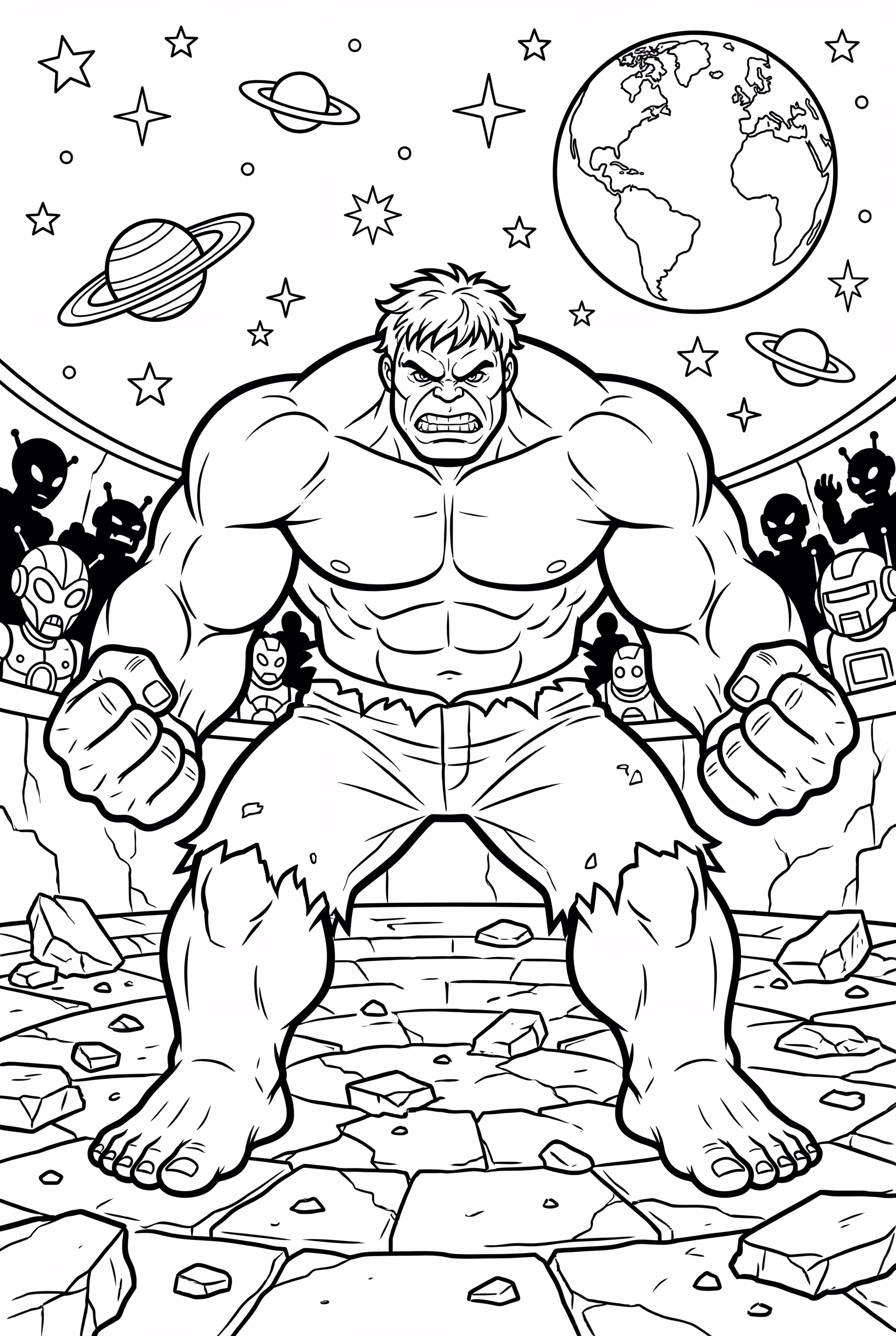 绿巨人大战宇宙竞技场