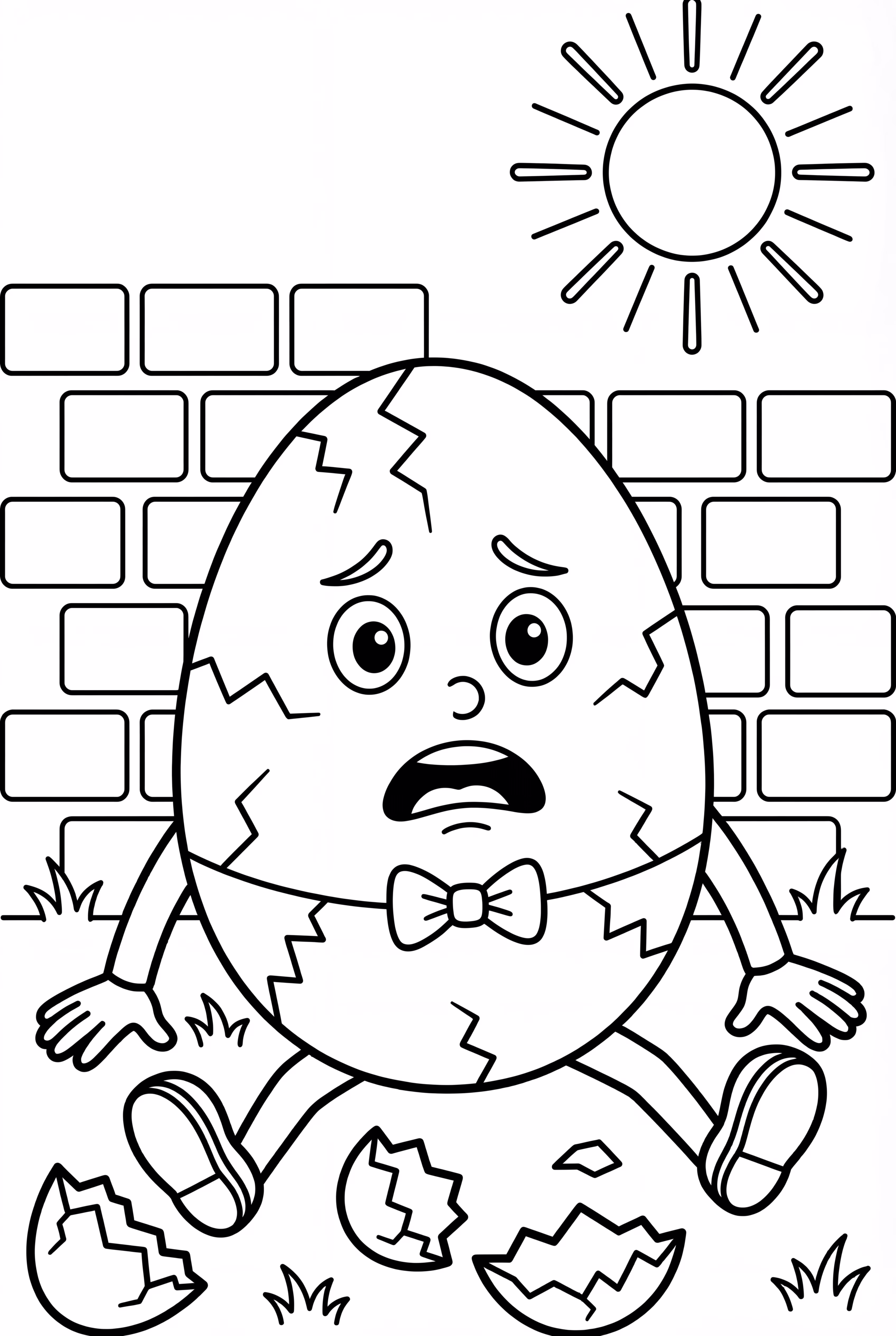 Humpty Dumpty Egg After The Fall