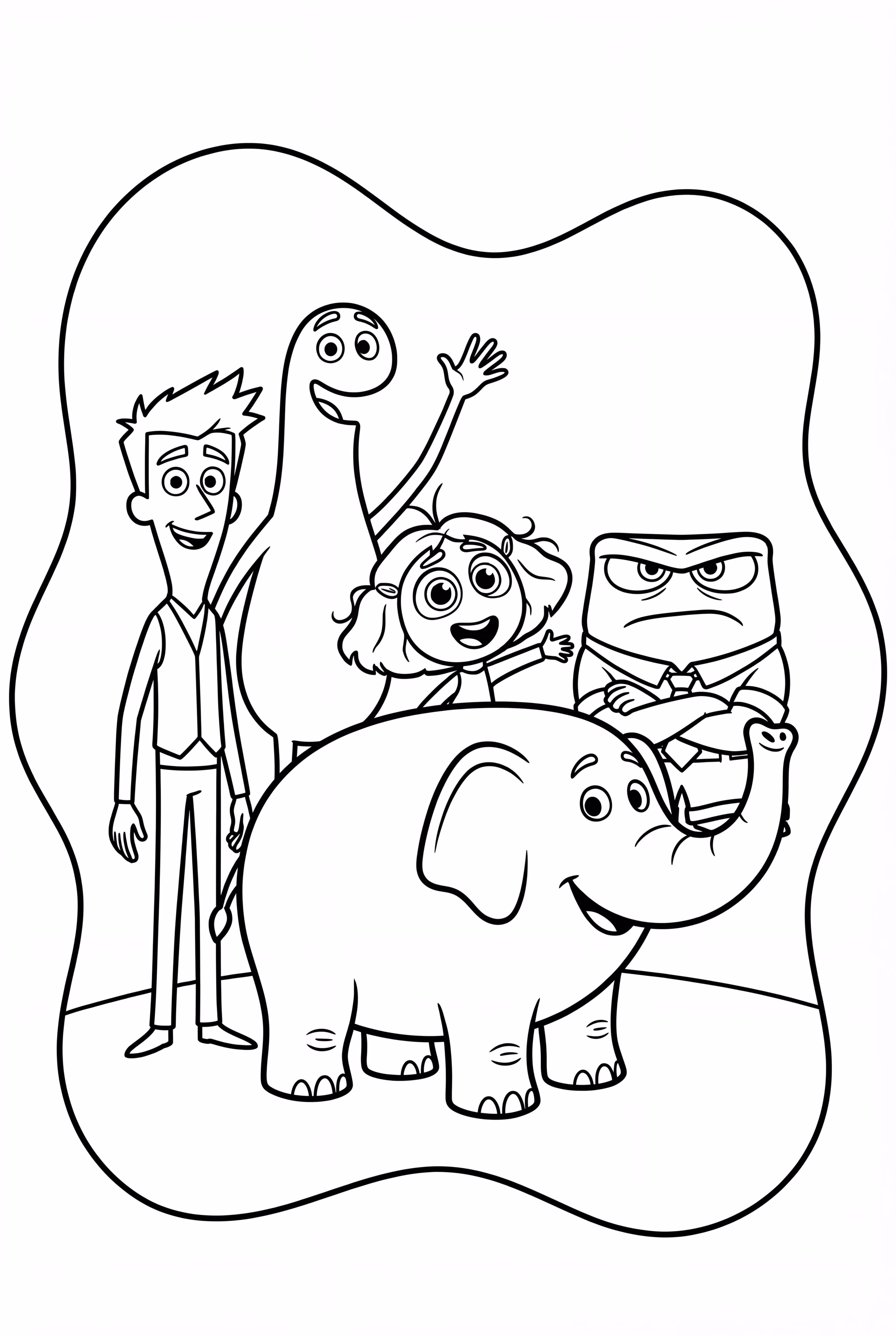 Inside Out Abstract Thought Room