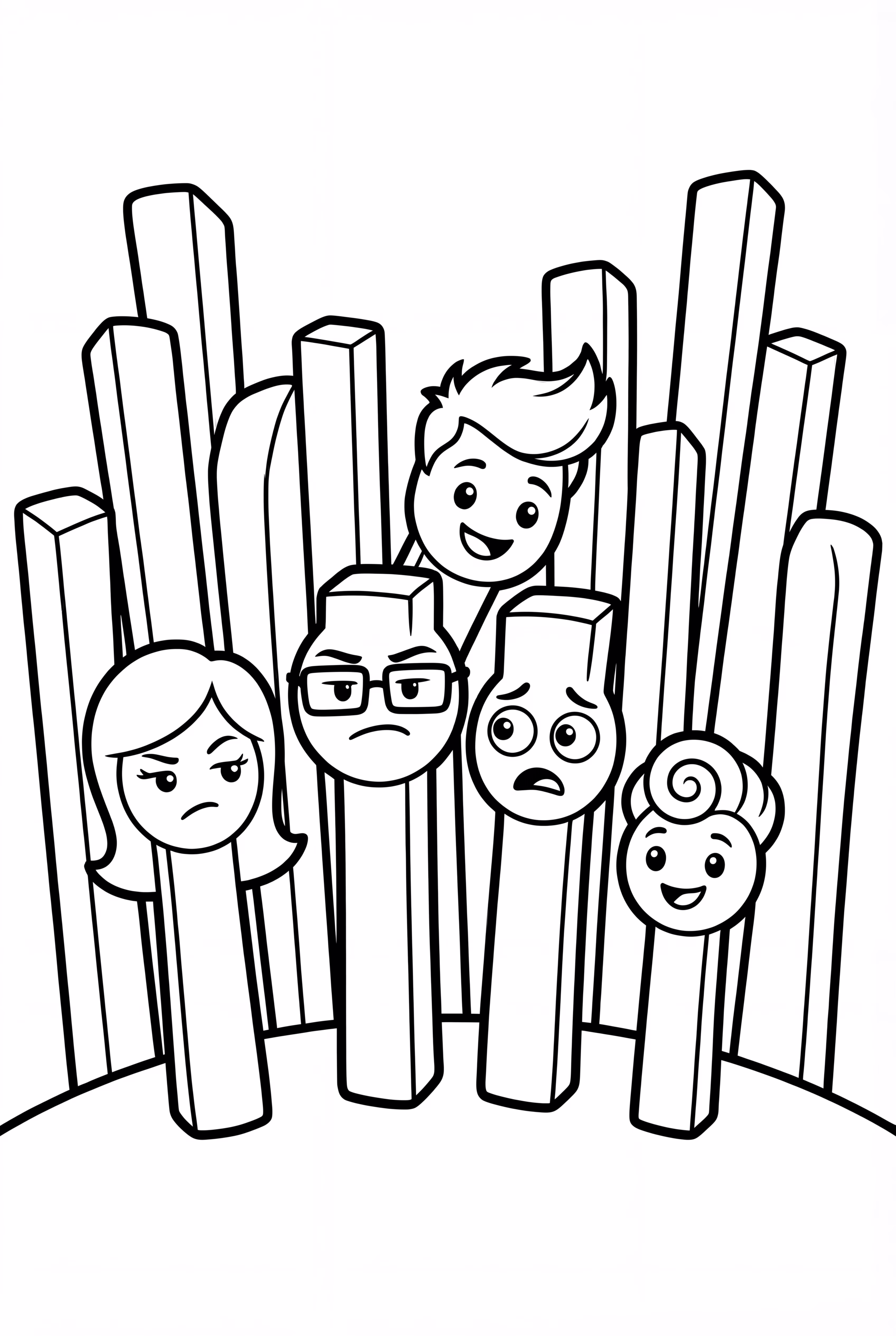 Inside Out French Fries Forest