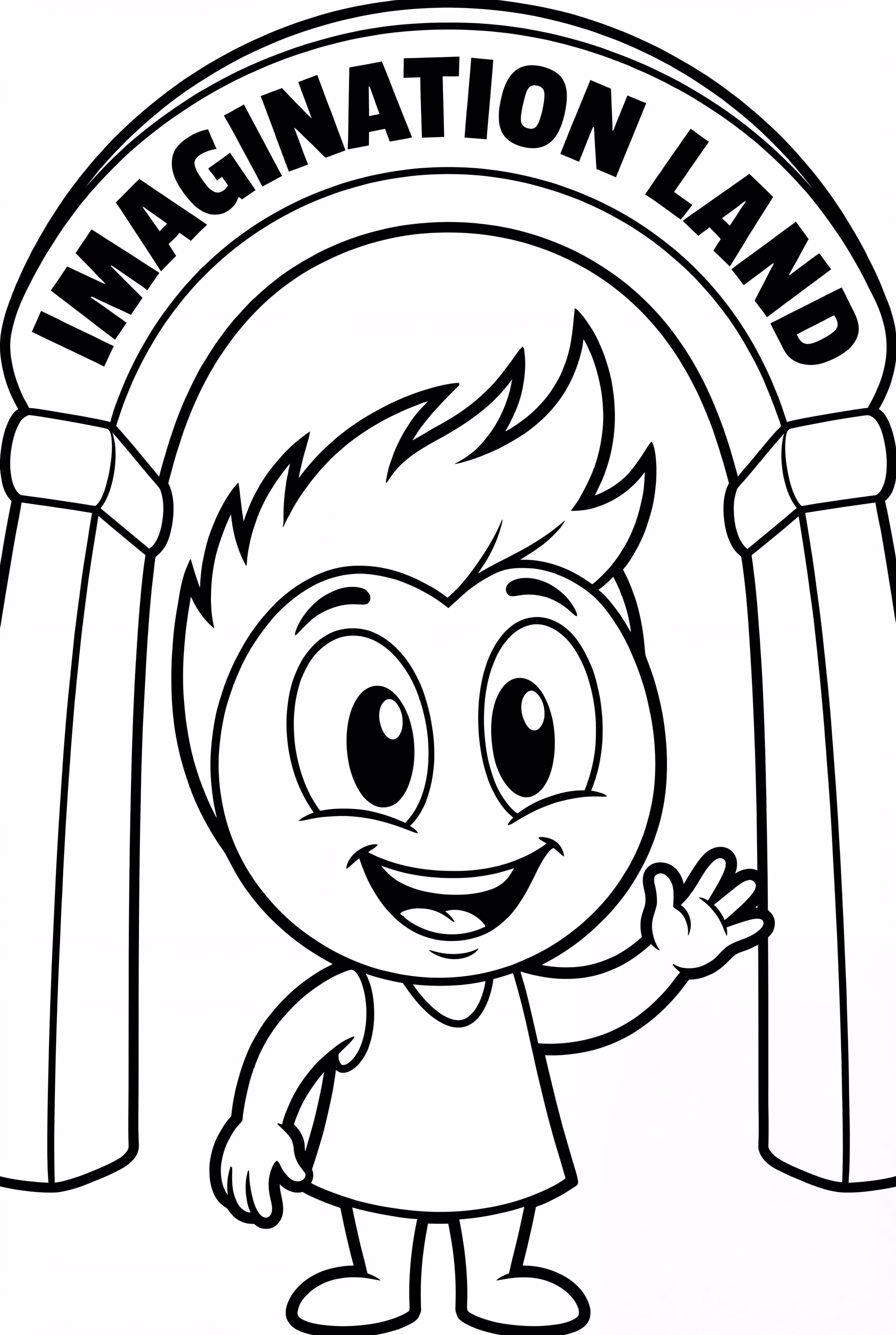 Inside Out Imagination Land Entrance