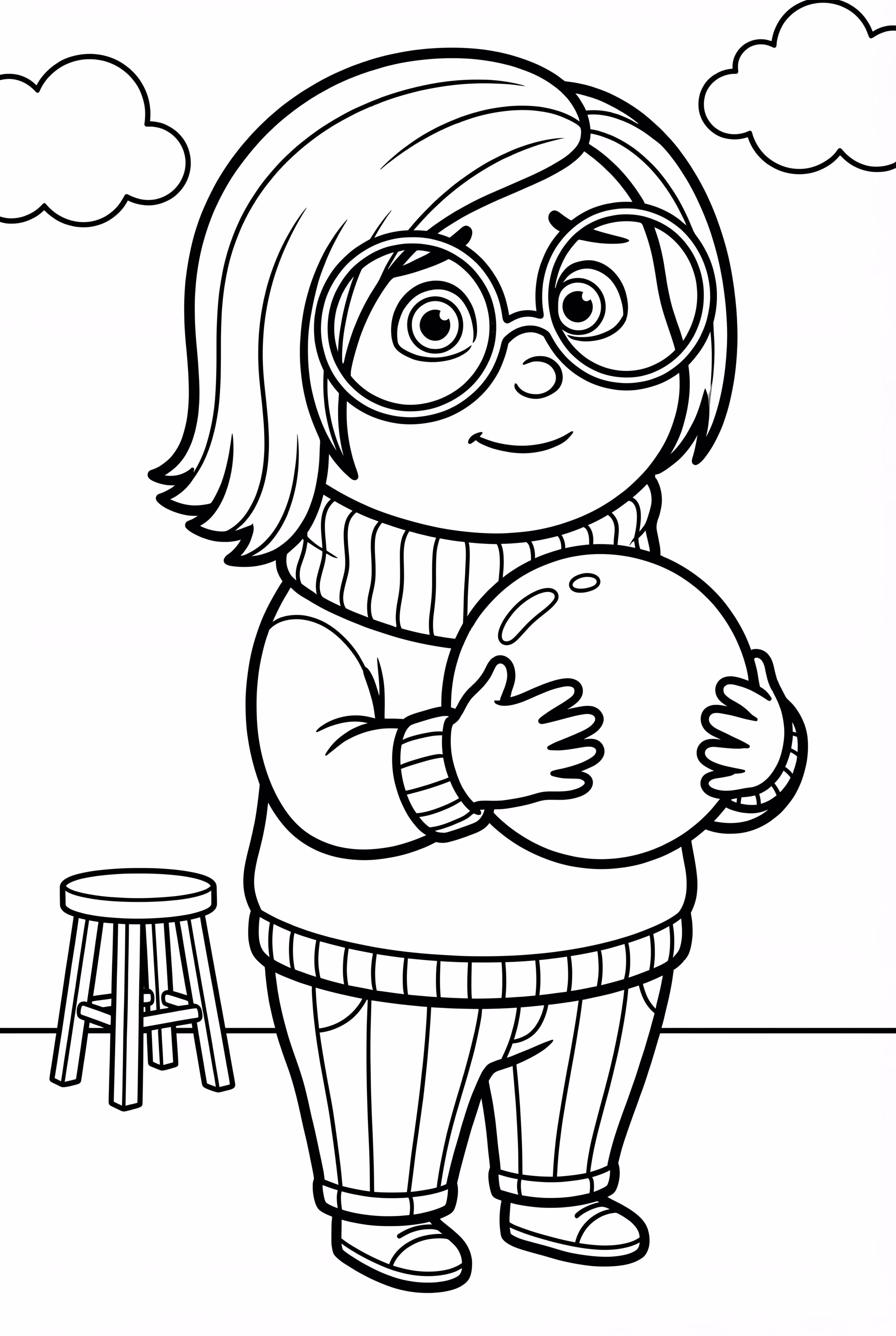 Inside Out Sadness With A Memory Orb