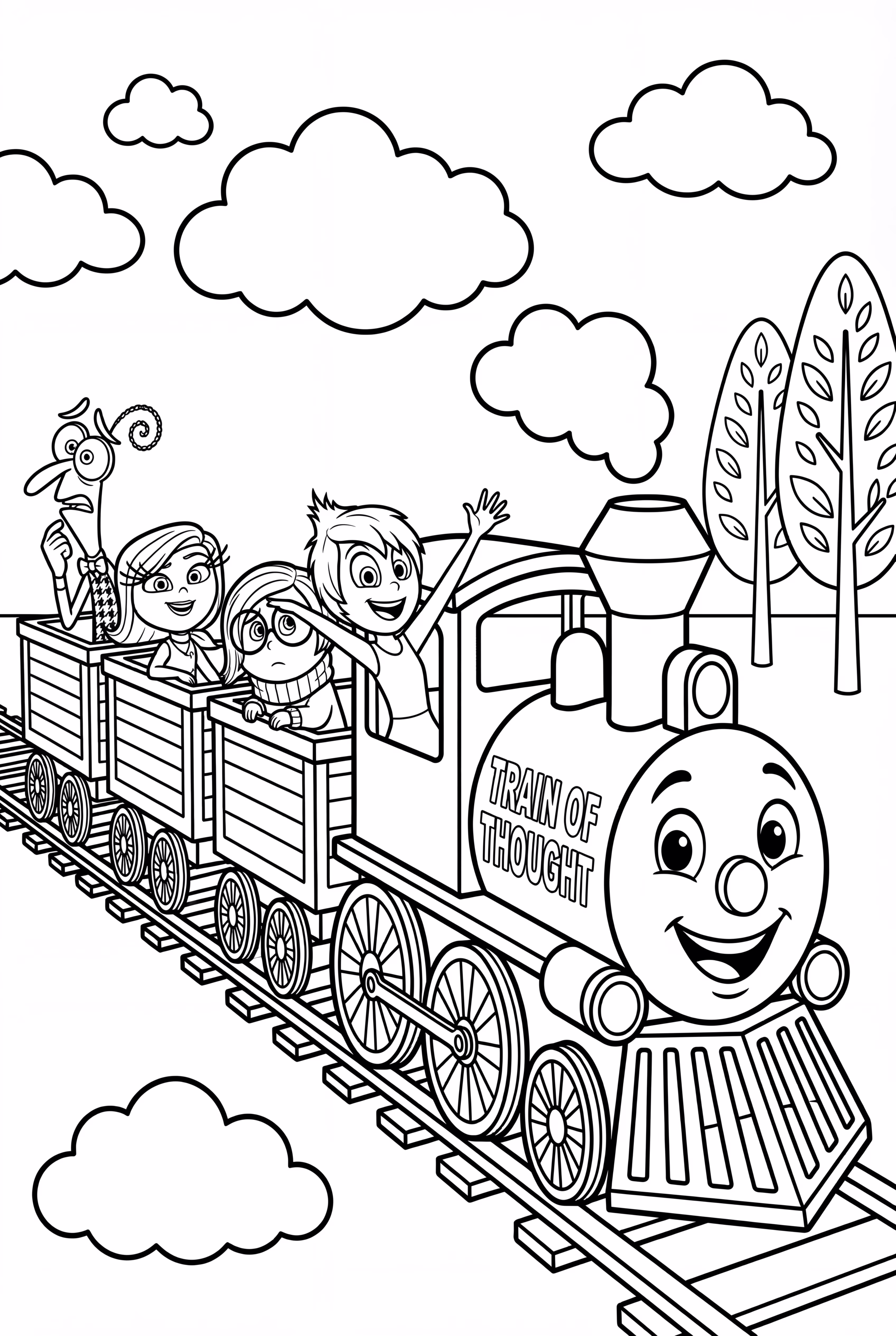 インサイド・アウト 思考の列車の旅