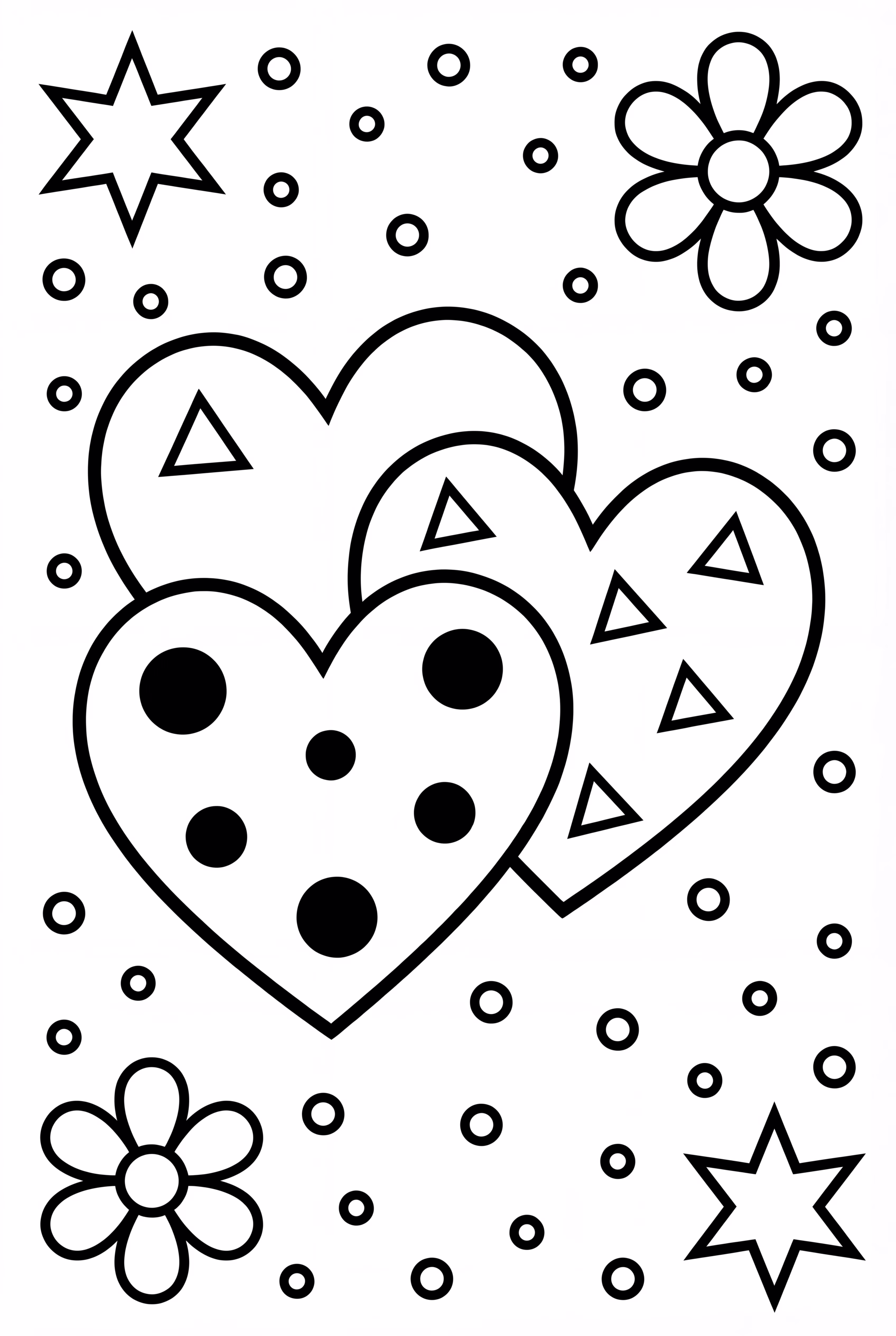 Interlocking Hearts Pattern