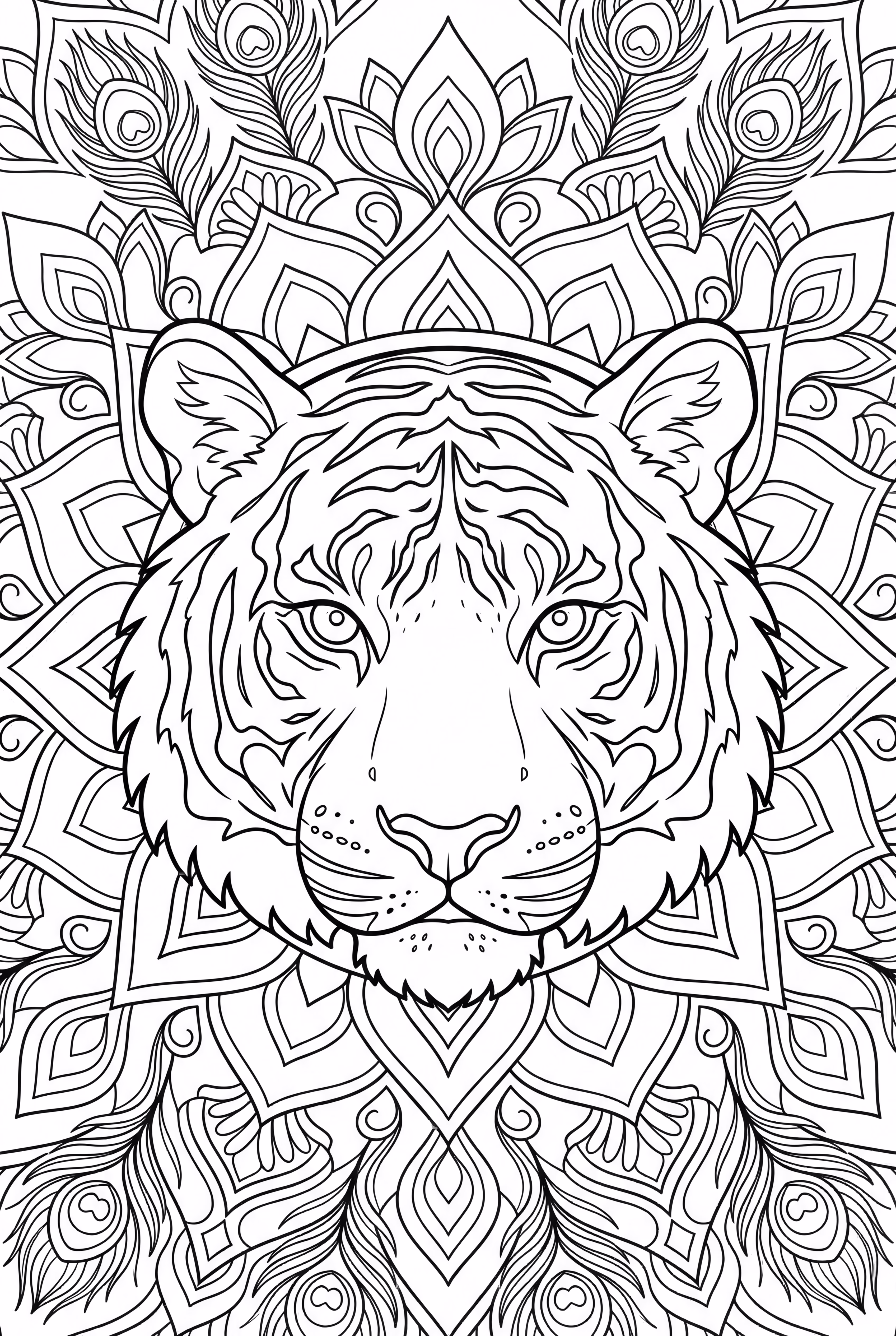 Conception de Tigre Complexe