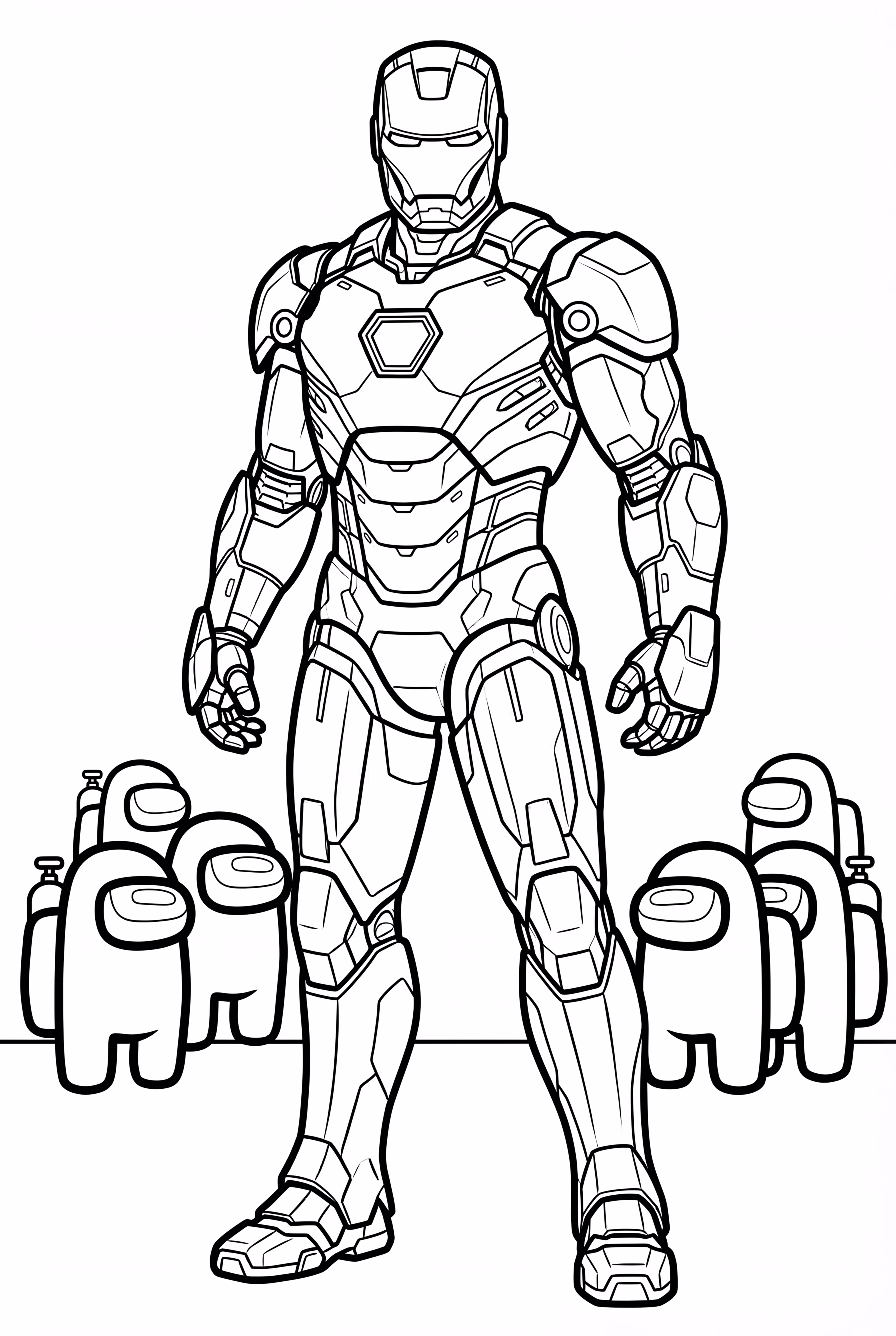 Iron Man Among Us Space Showdown