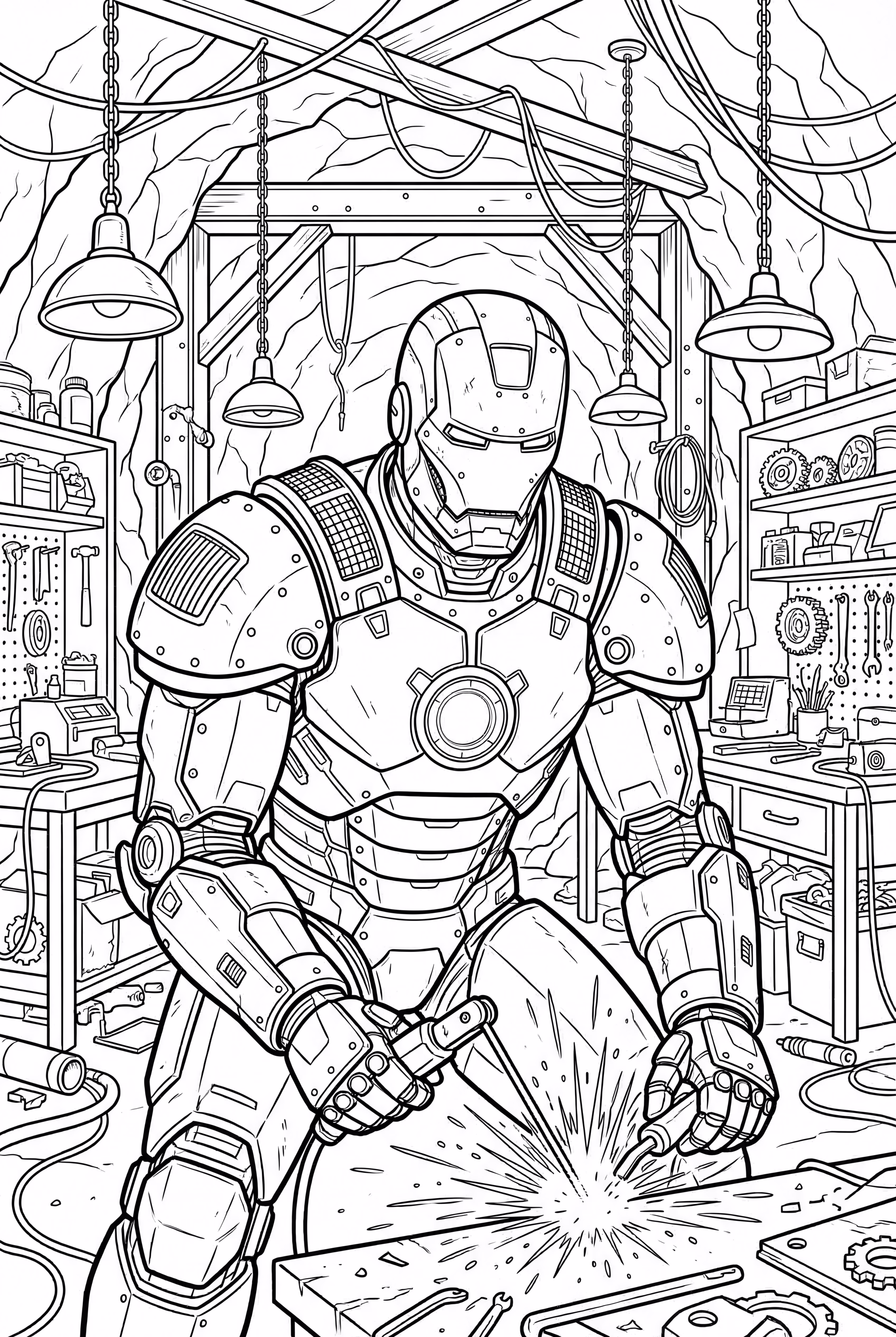Iron Man Building His First Suit-2