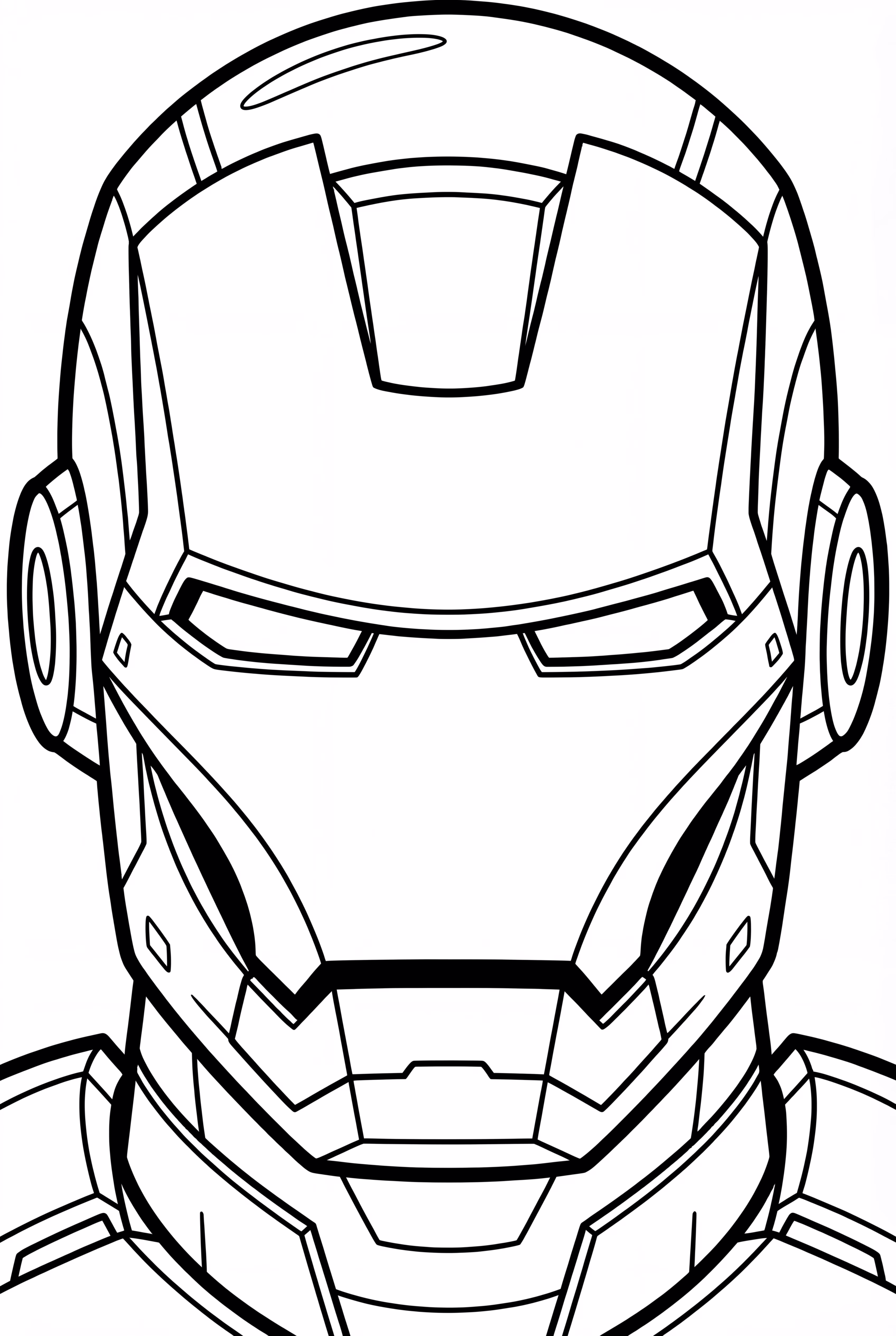 Iron Man Helmet Close-Up