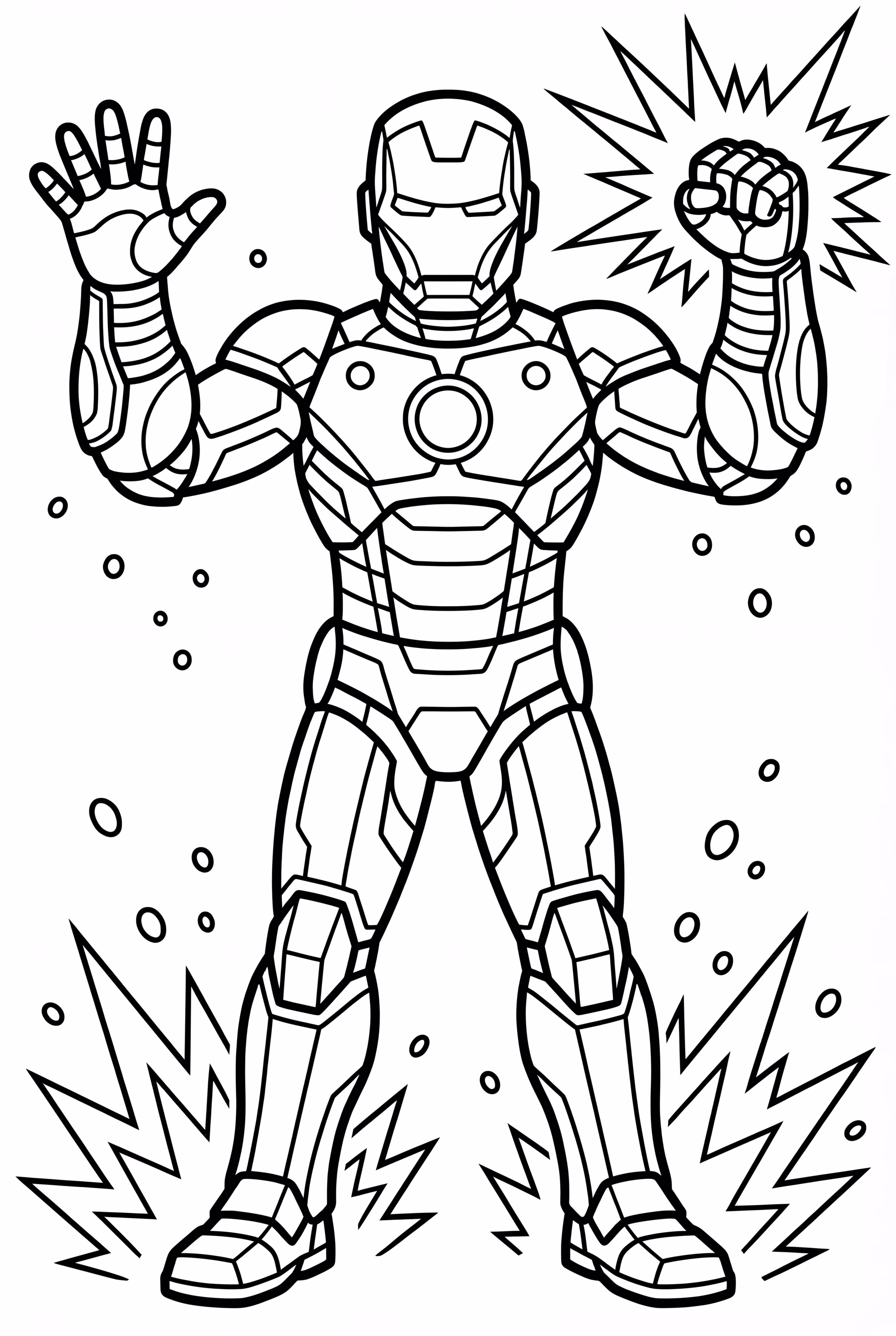 Iron Man Mark 85 Battle Pose