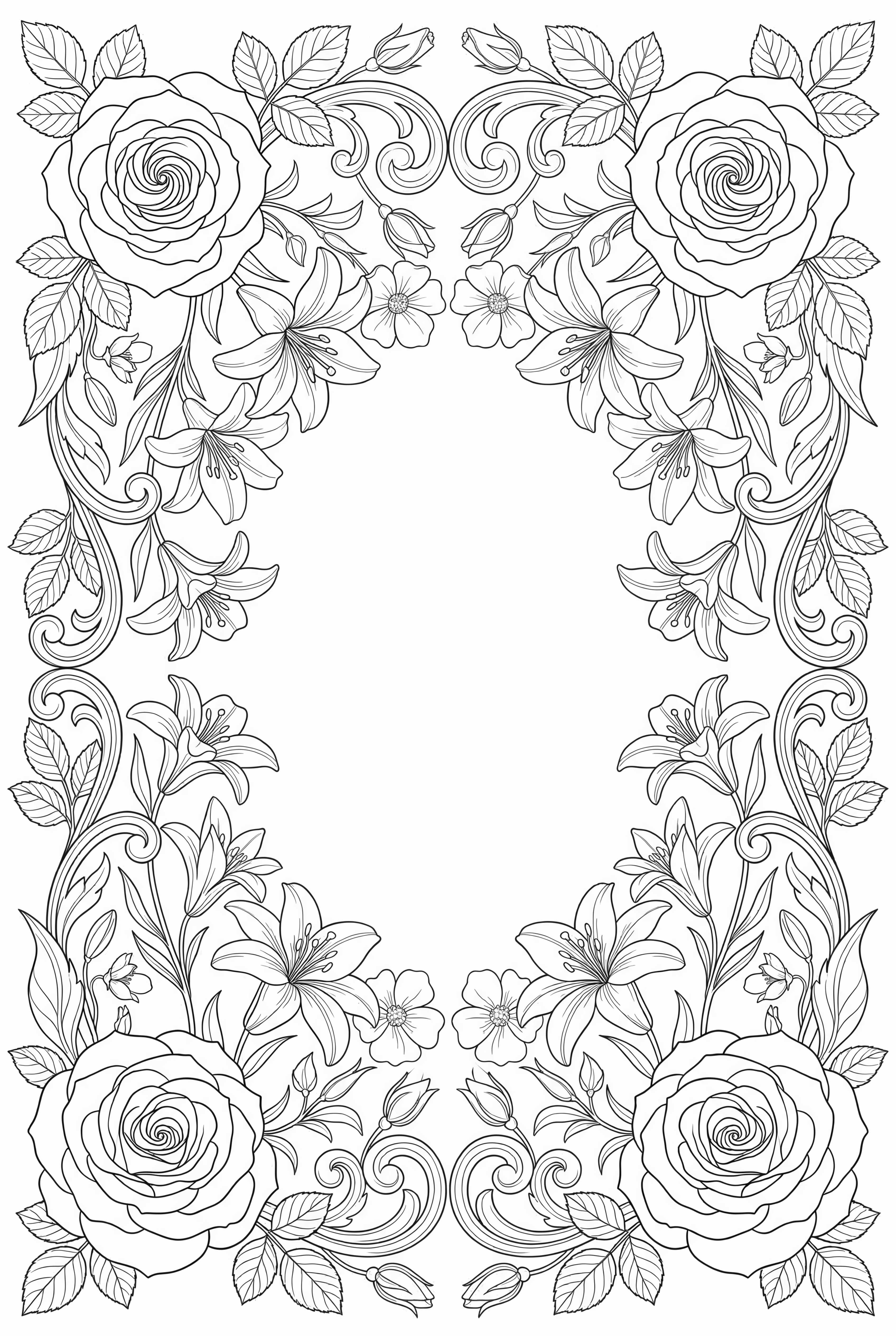 以赛亚书 53:5 优雅花卉框架