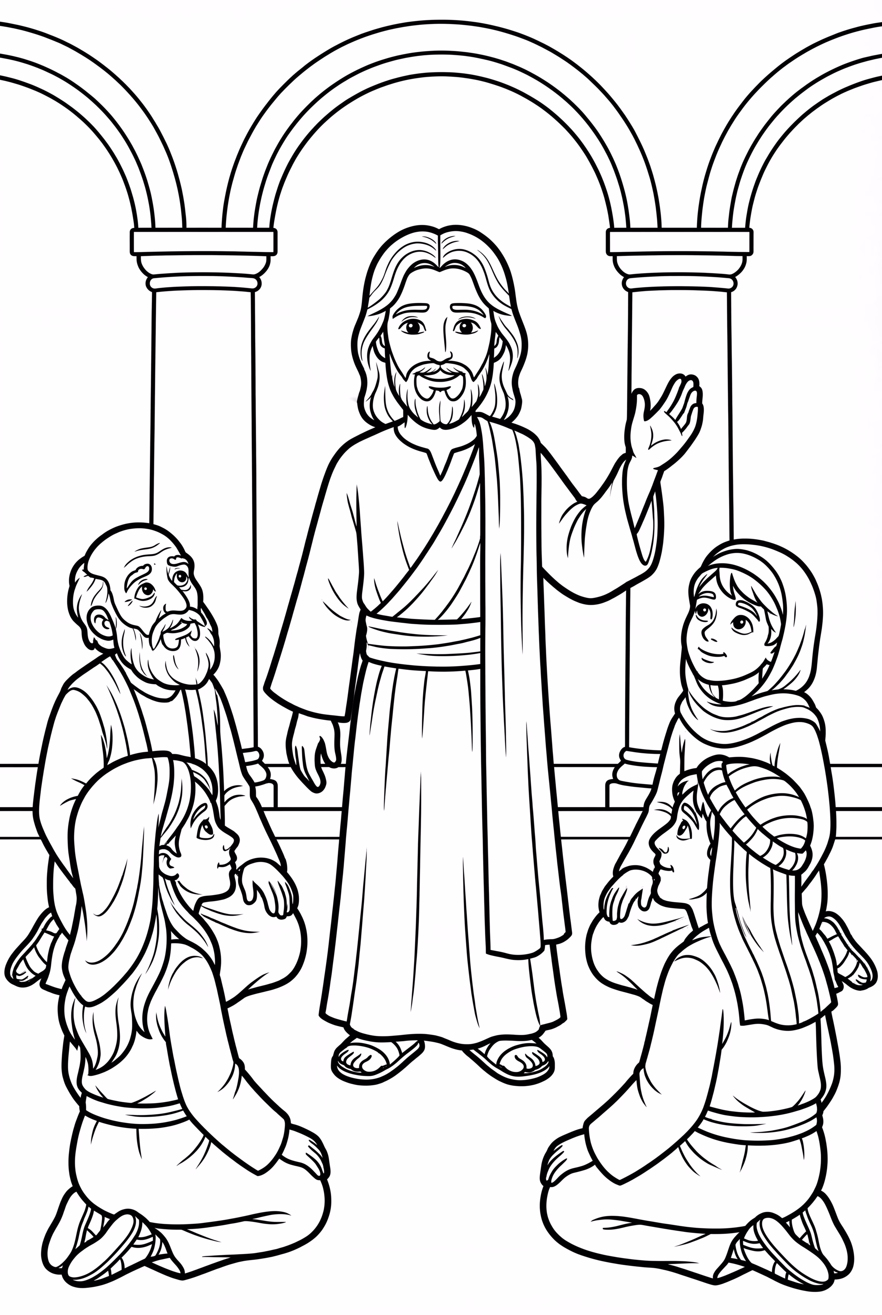 Jesus Teaching In The Temple