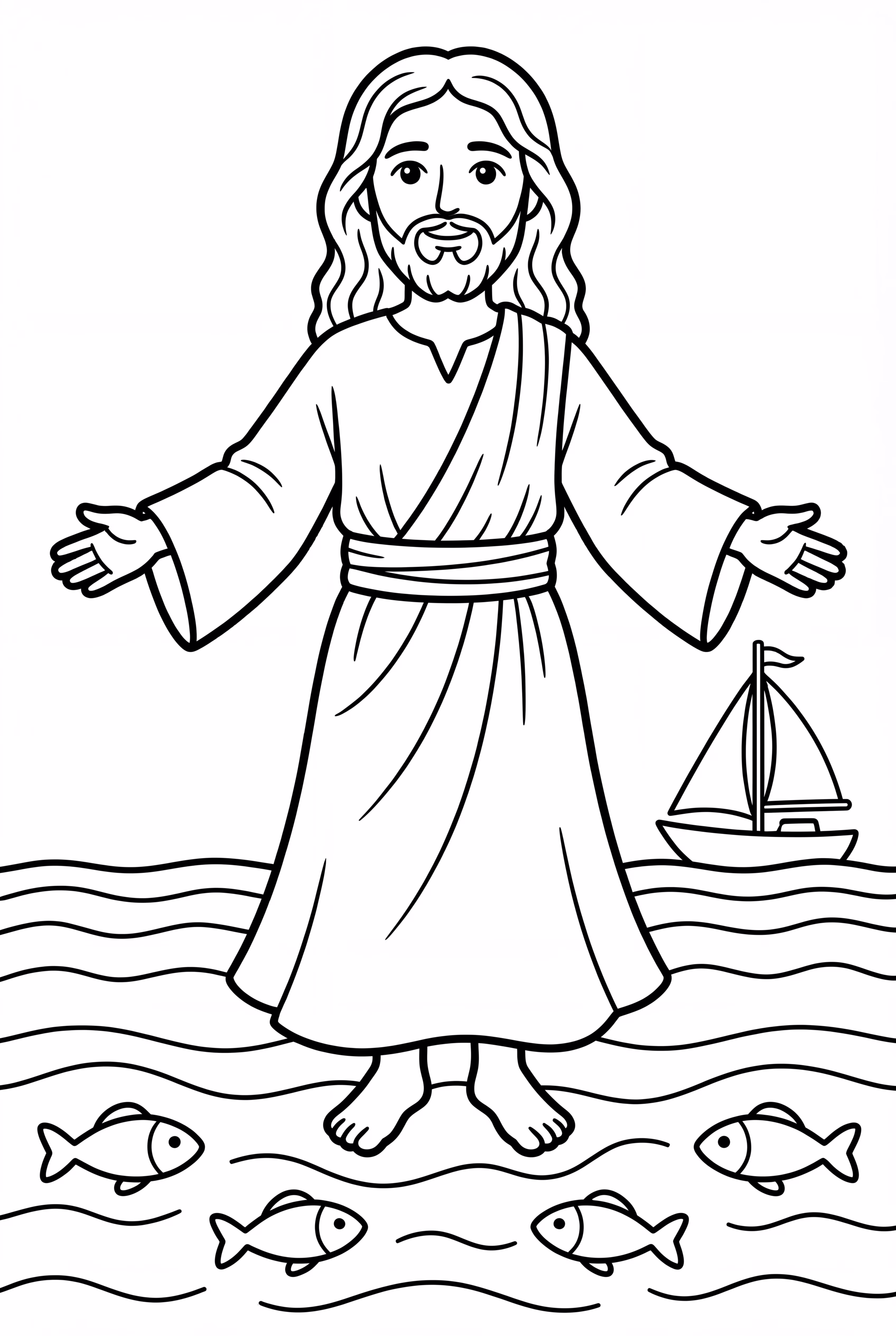 Jesus Walking On Water