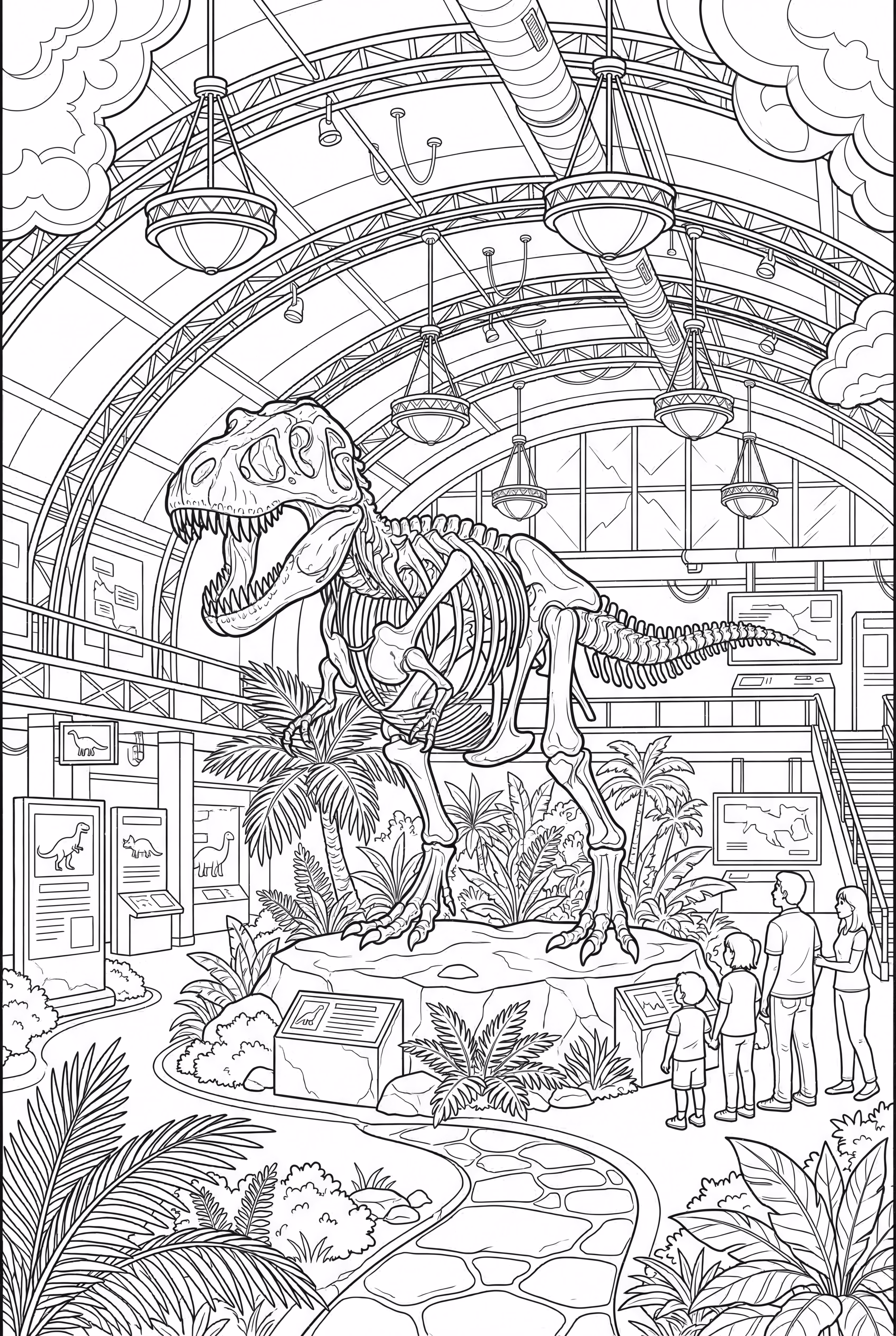 Jurassic World Dinosaur Exhibit Tour