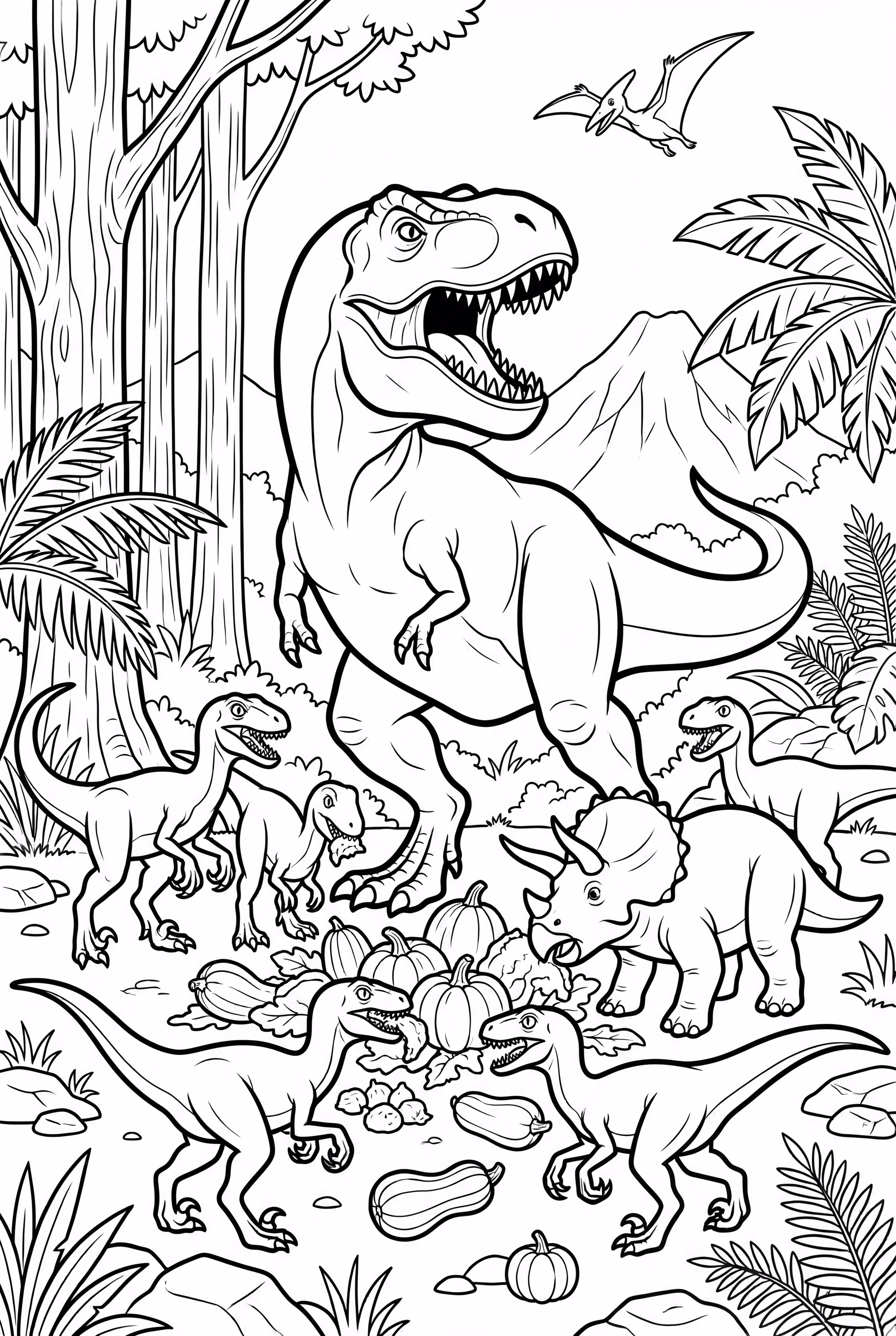 Jurassic World Dinosaurs en Plein Festin-2