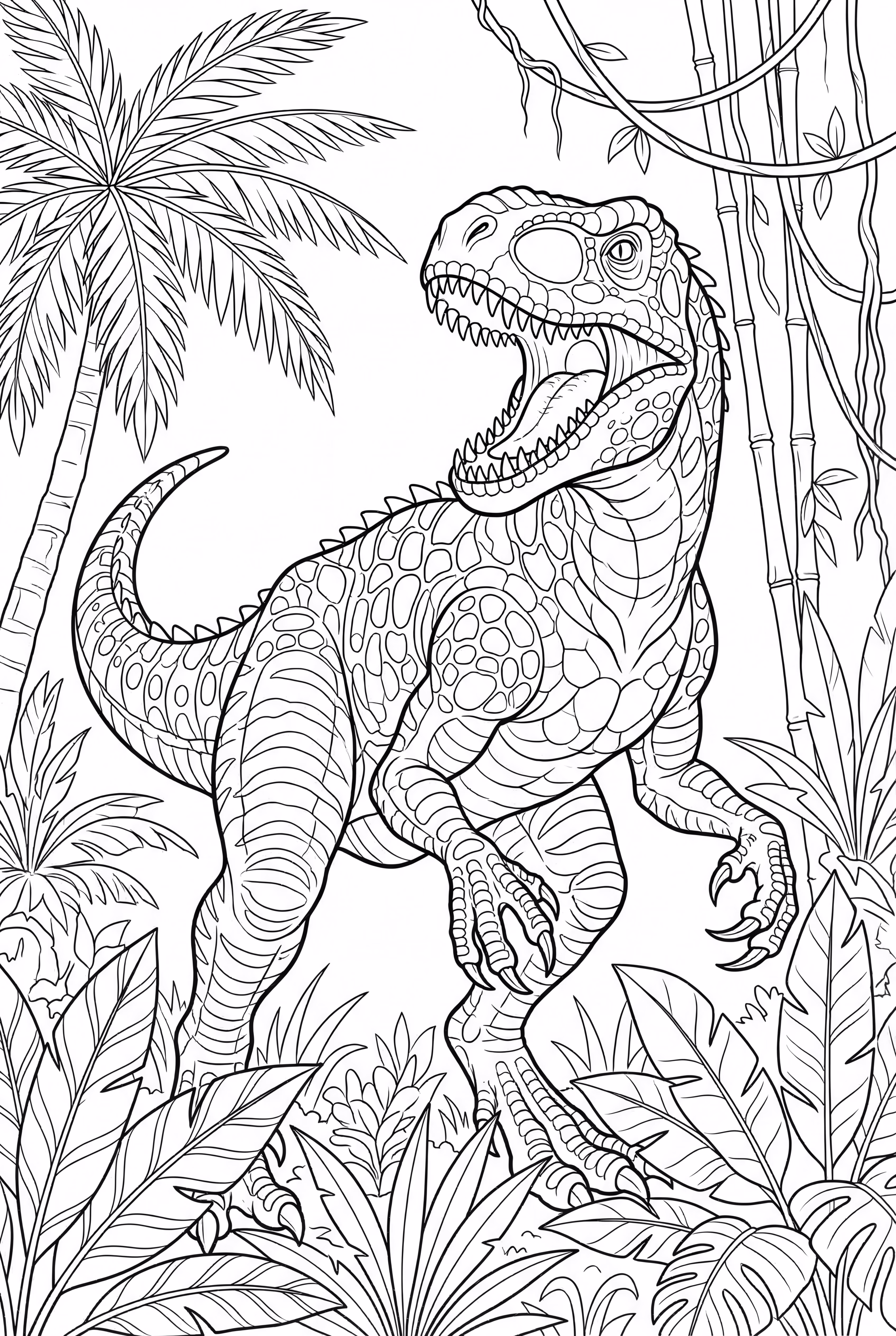 Jurassic World Indominus Rex na Selva