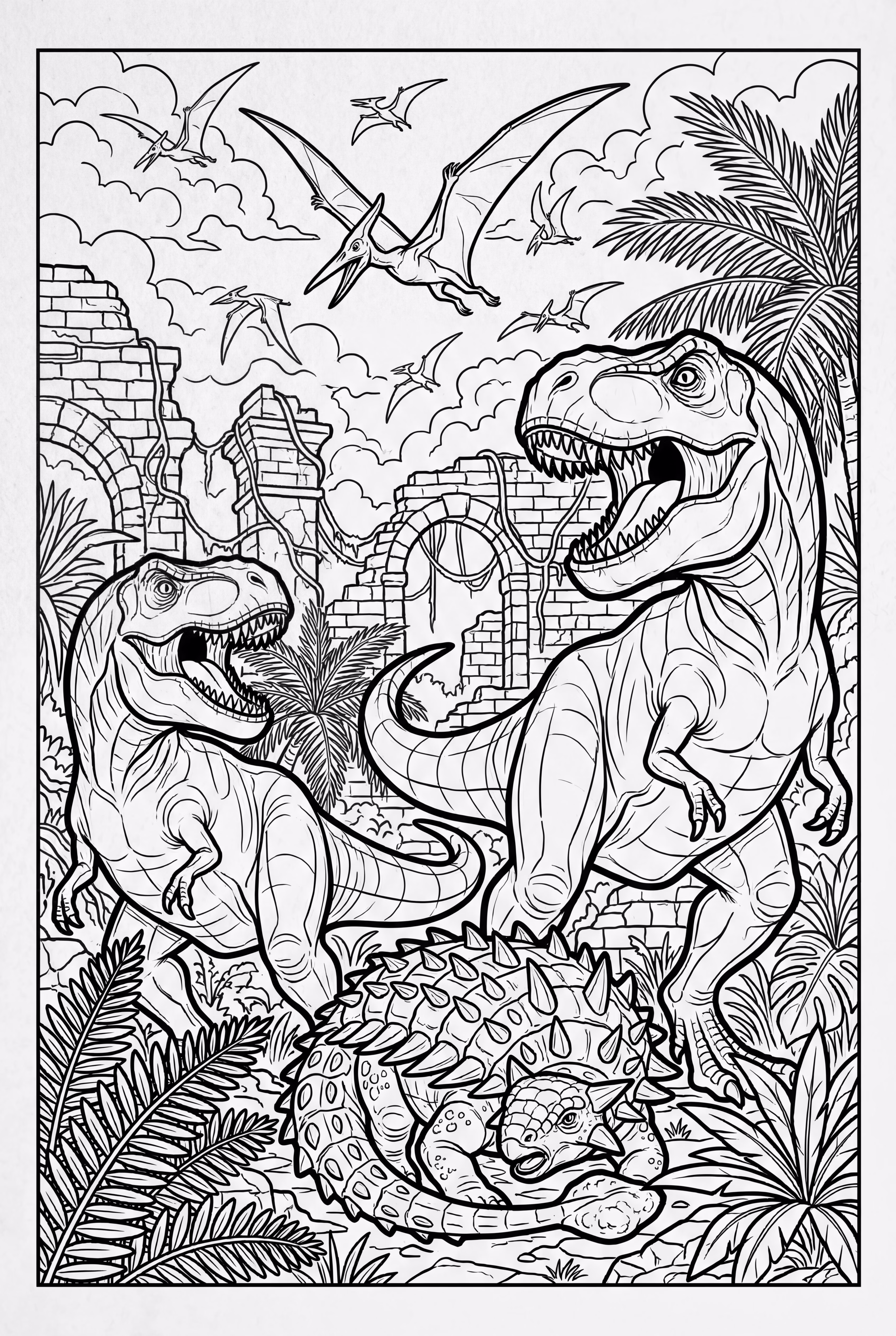 Jurassic World Park Sob Ataque