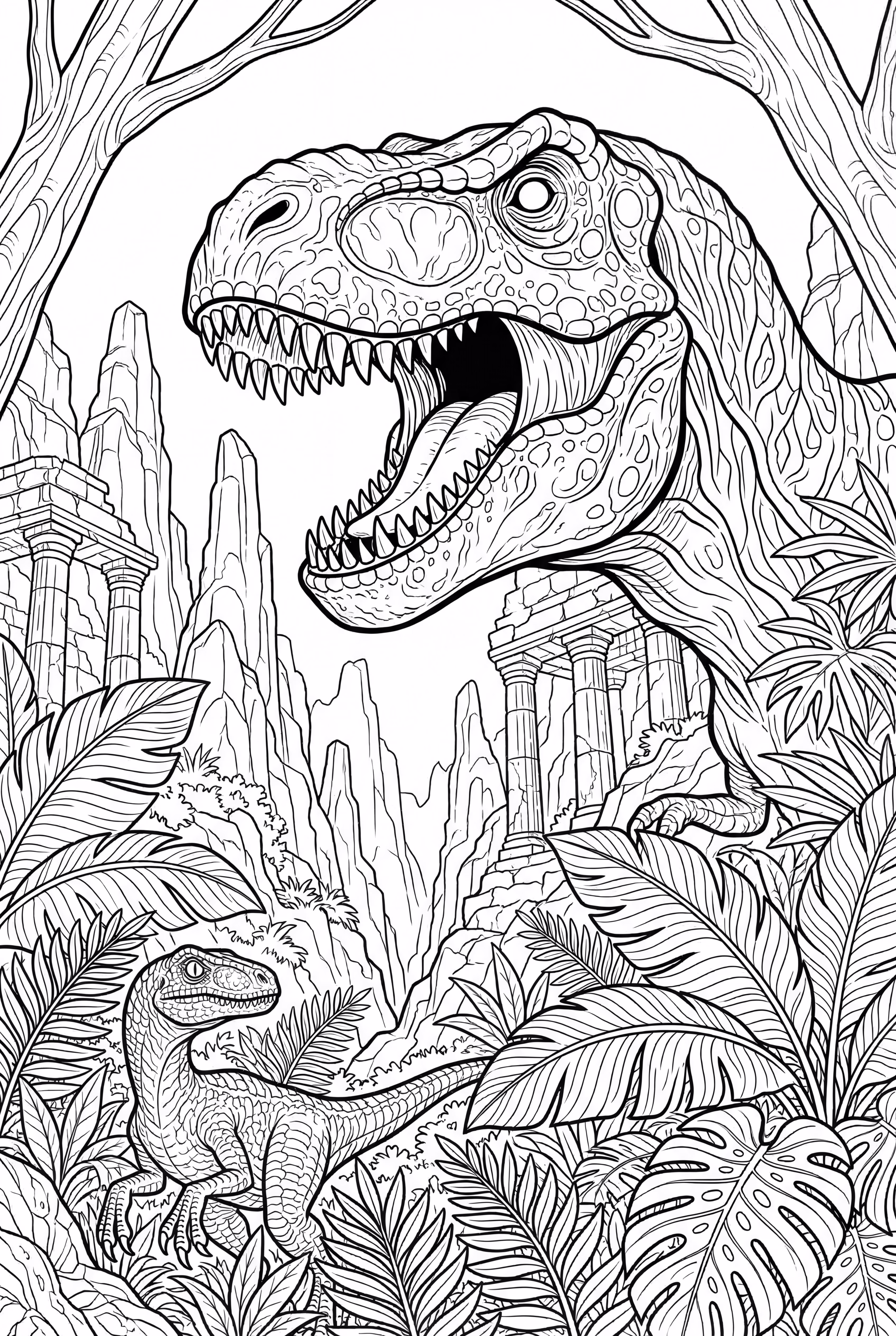 侏儸紀世界T-Rex遭遇