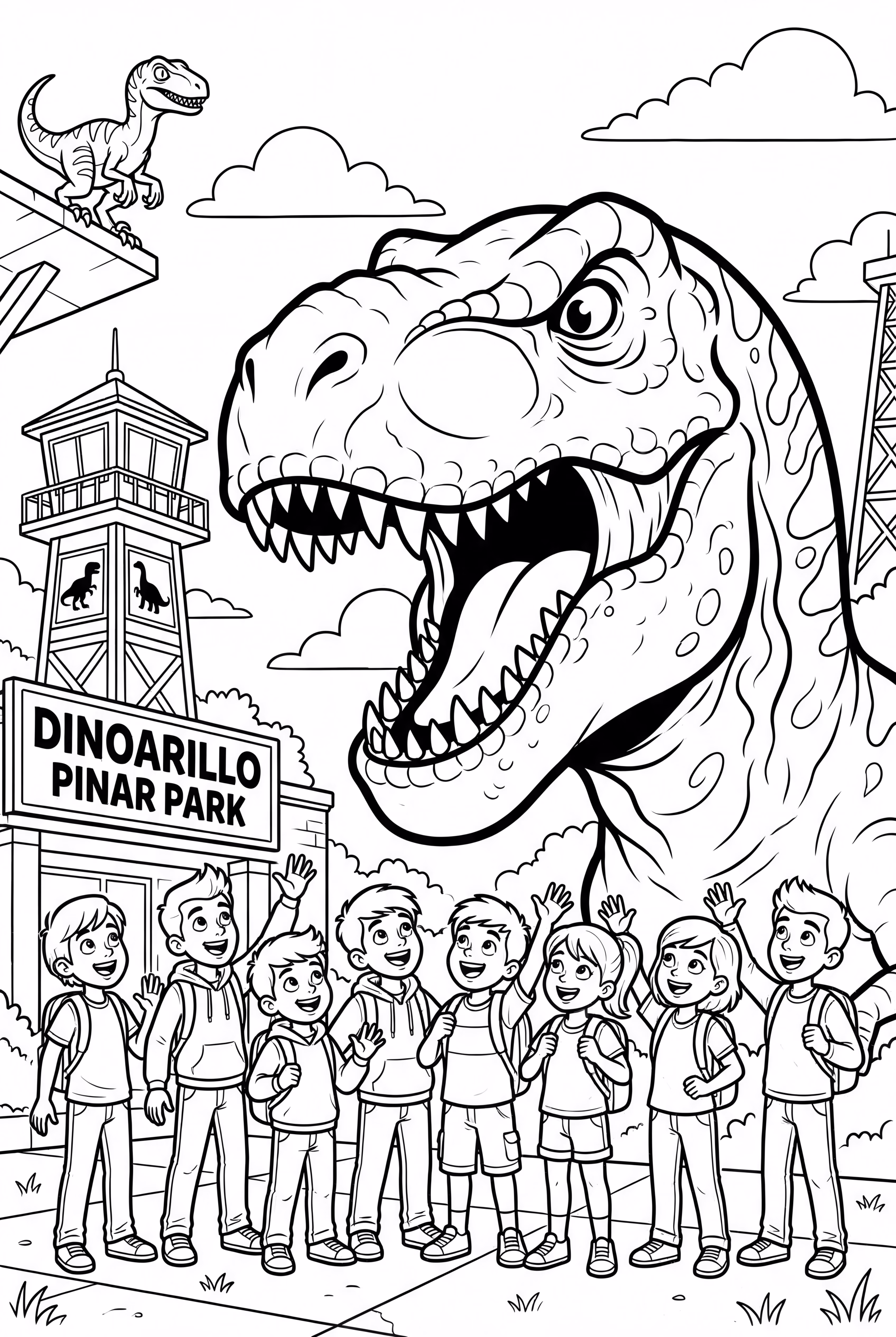 Jurassic World Visitantes no Parque-2