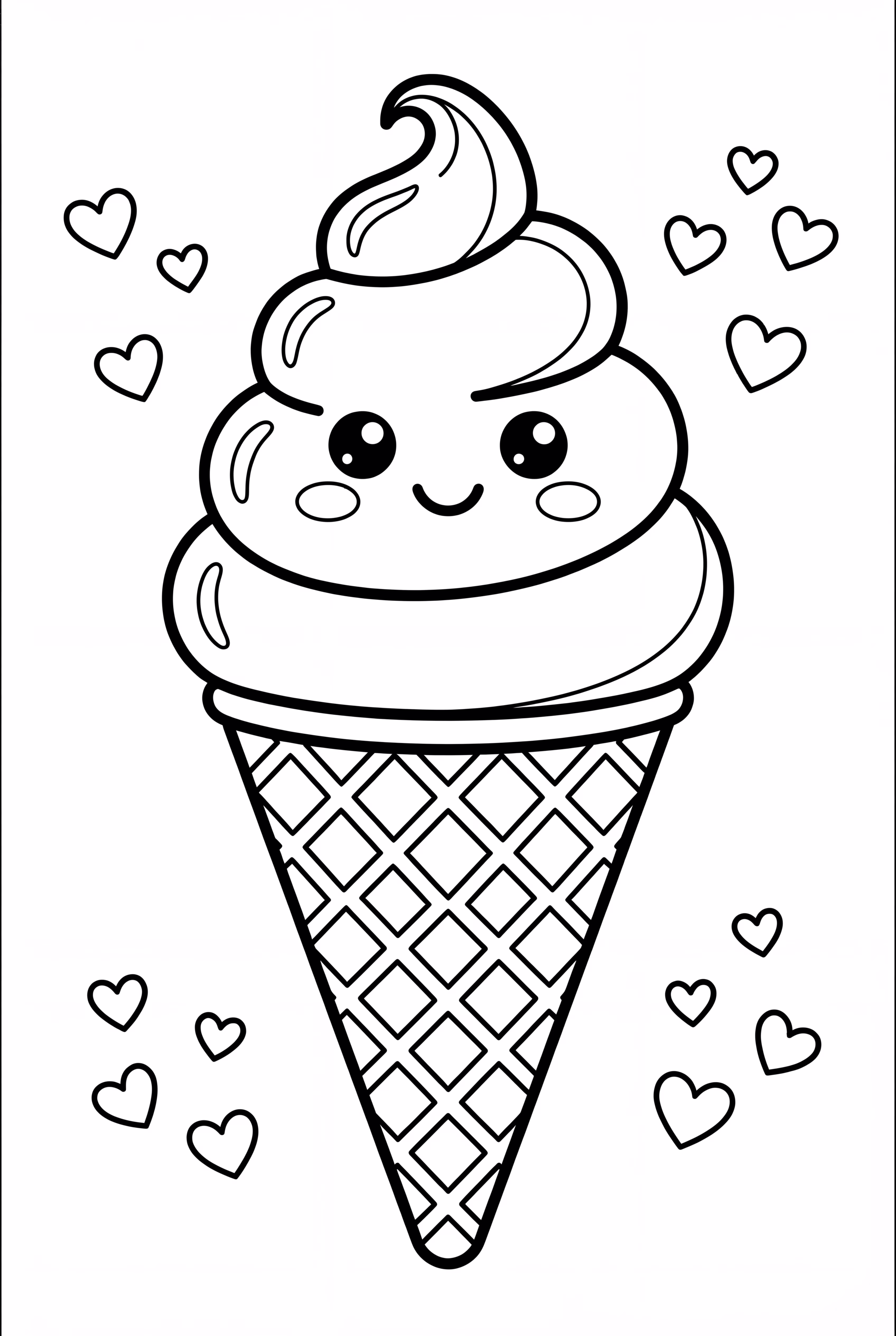 Kawaii Cute Ice Cream
