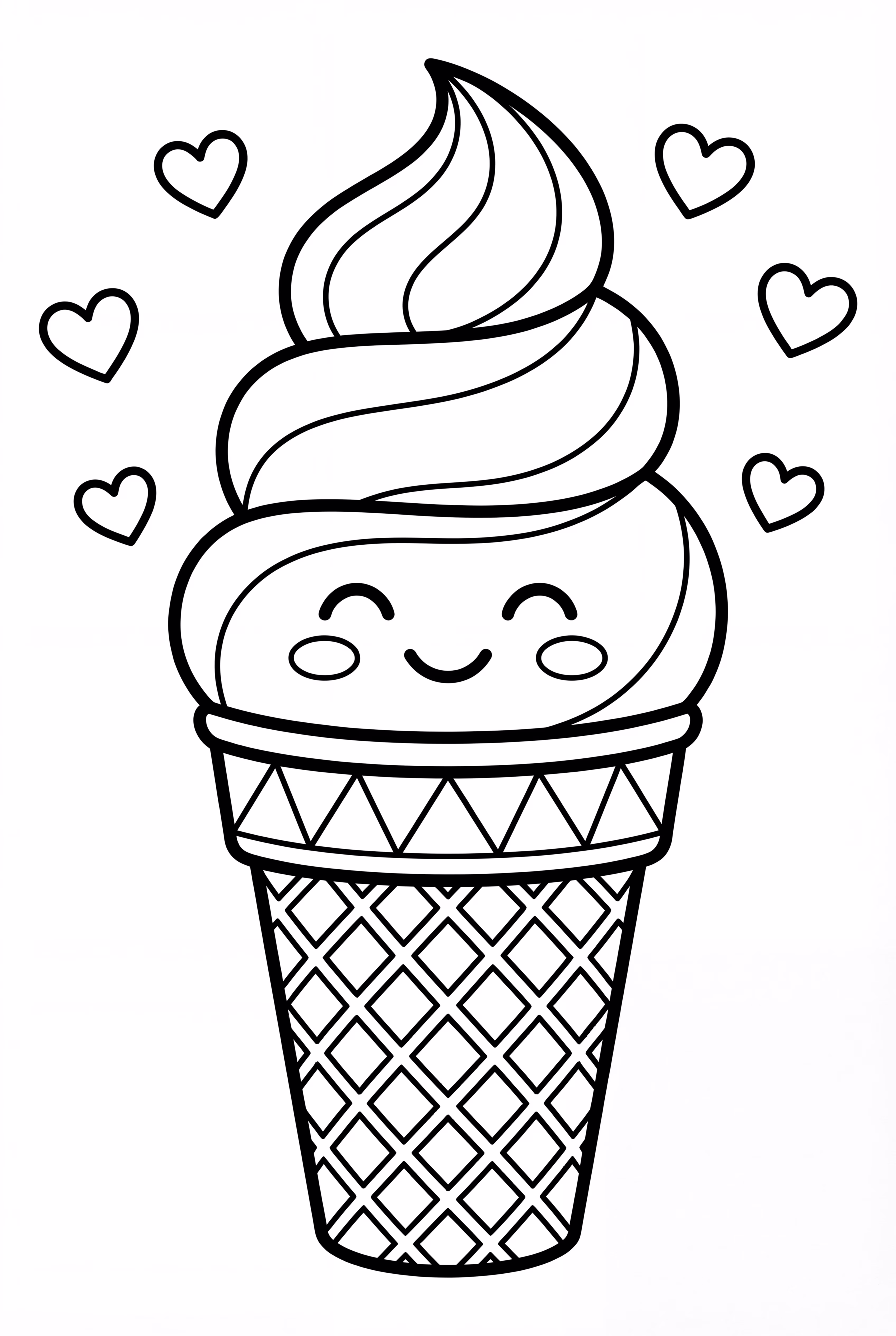Kawaii Cute Ice Cream2