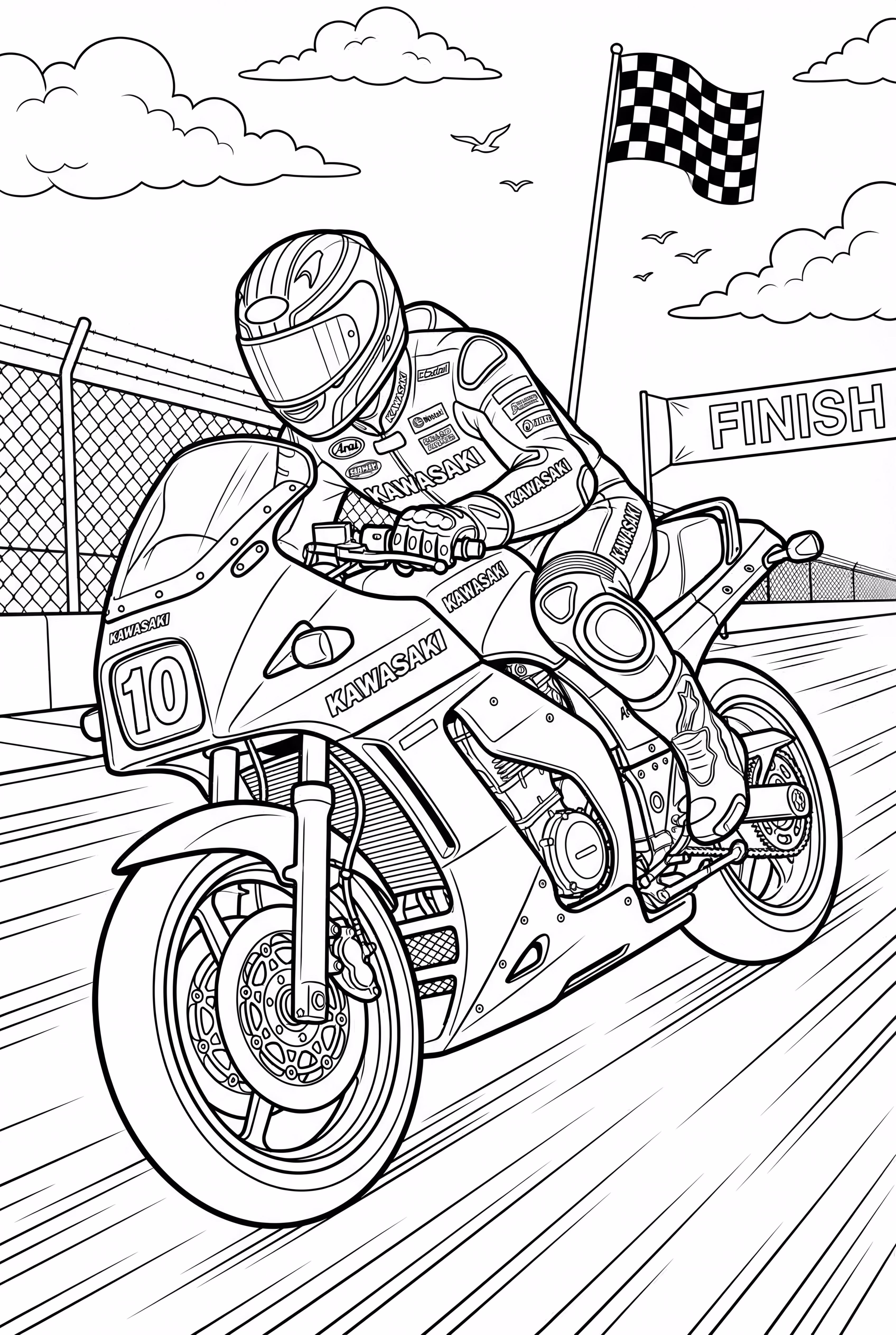 Kawasaki Motorcycle Racing