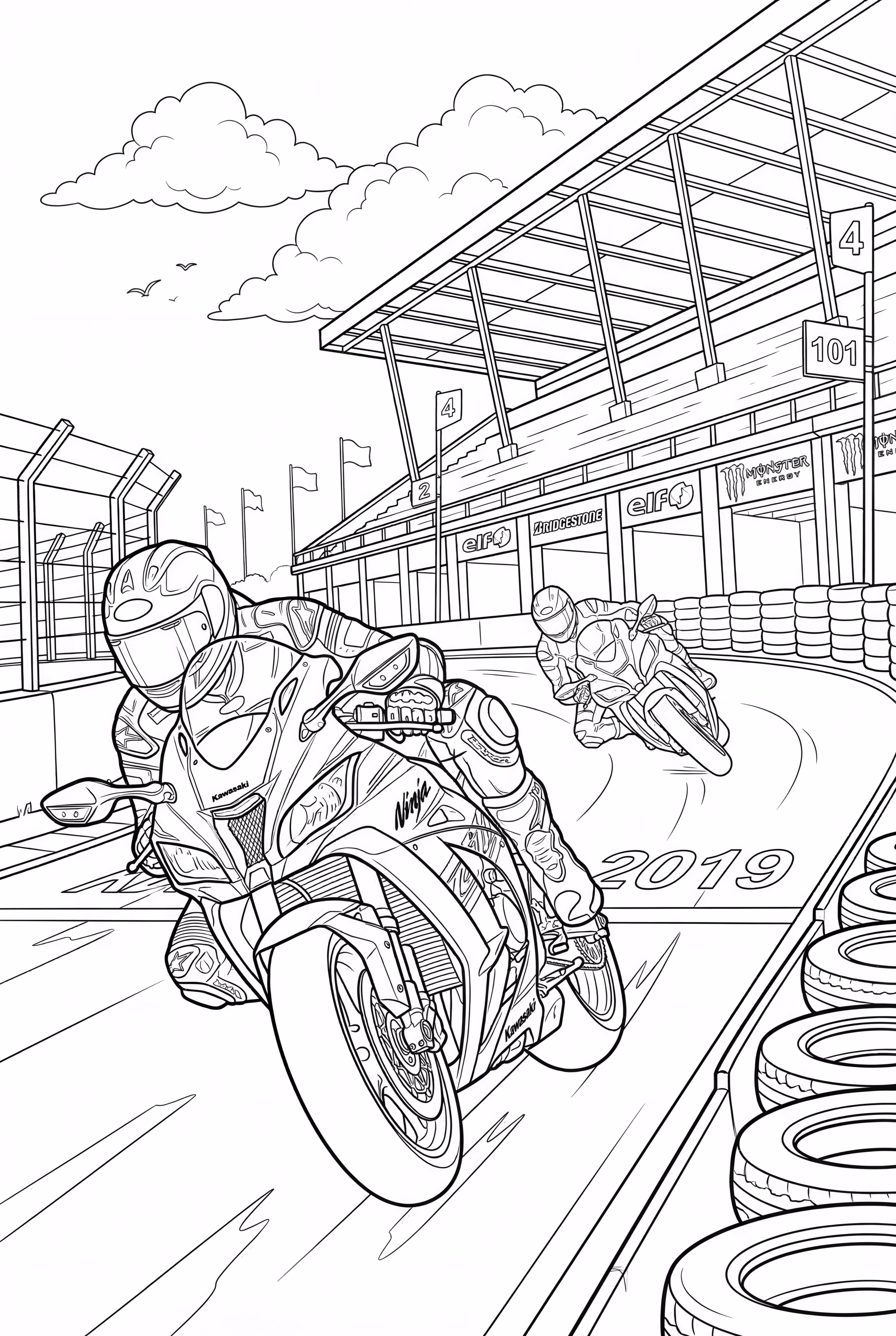 川崎バイクレース大会