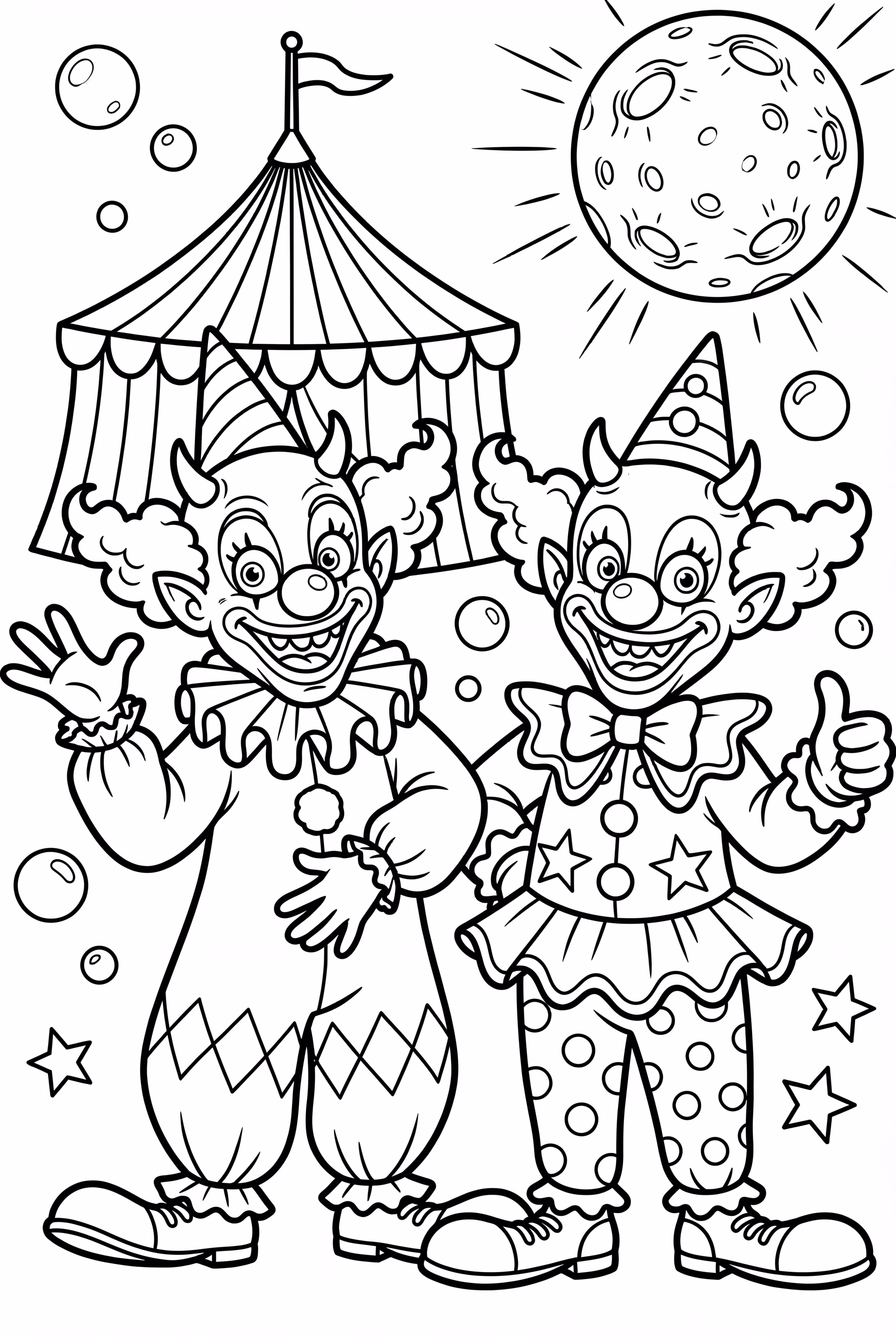 Killer Klowns from Outer Space Scene