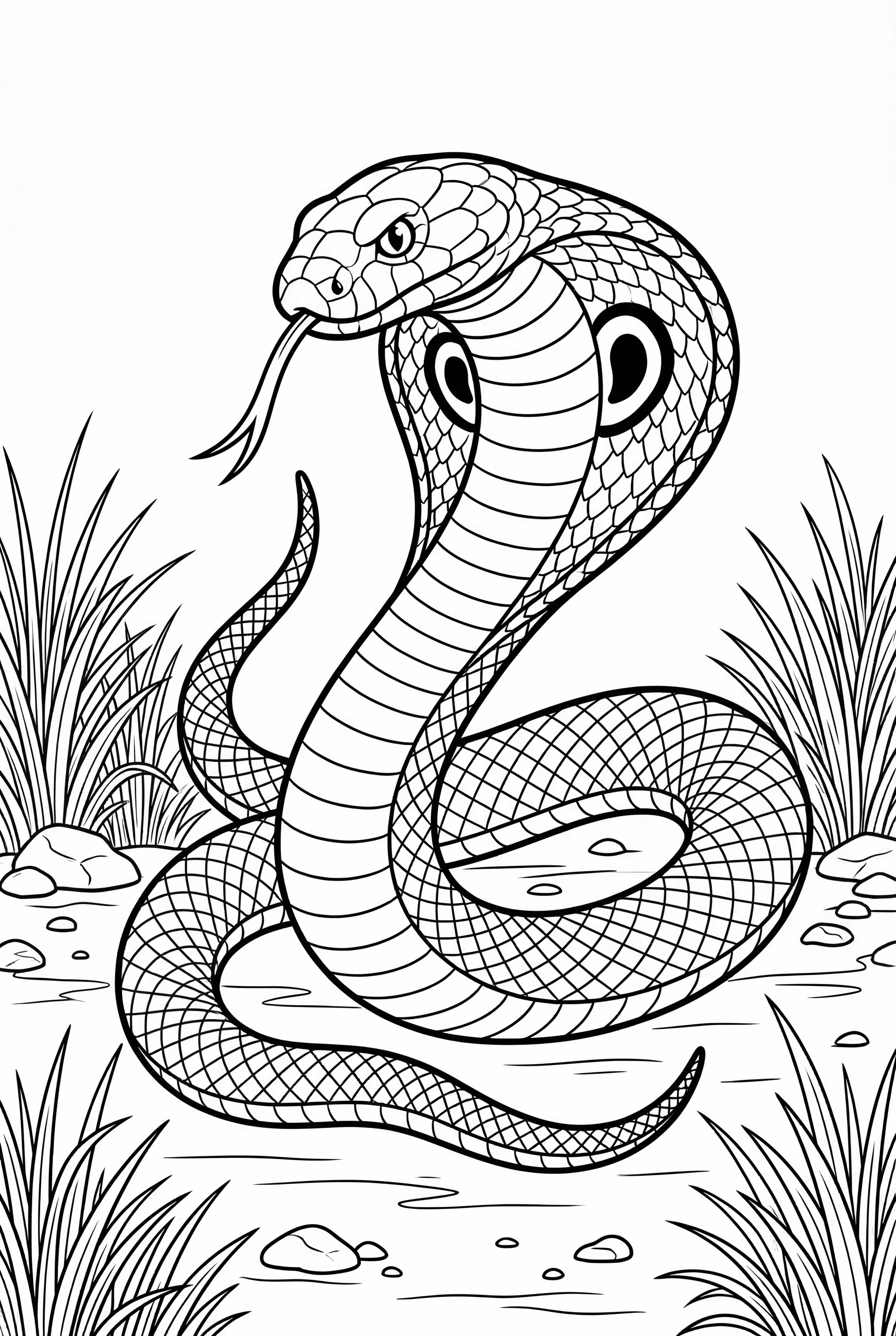 Cobra Royale et Animaux de la Forêt