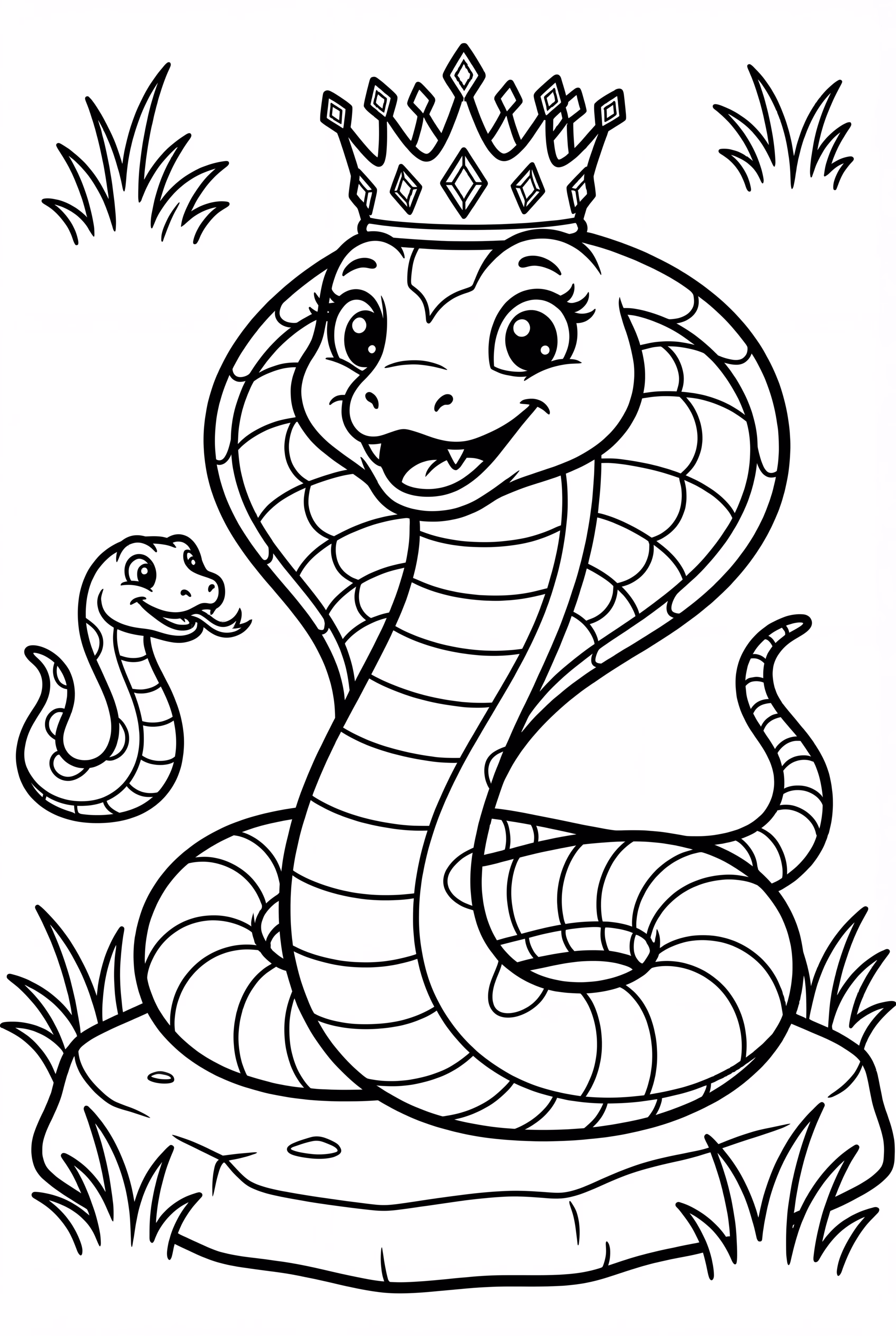 King Cobra Snake Battle