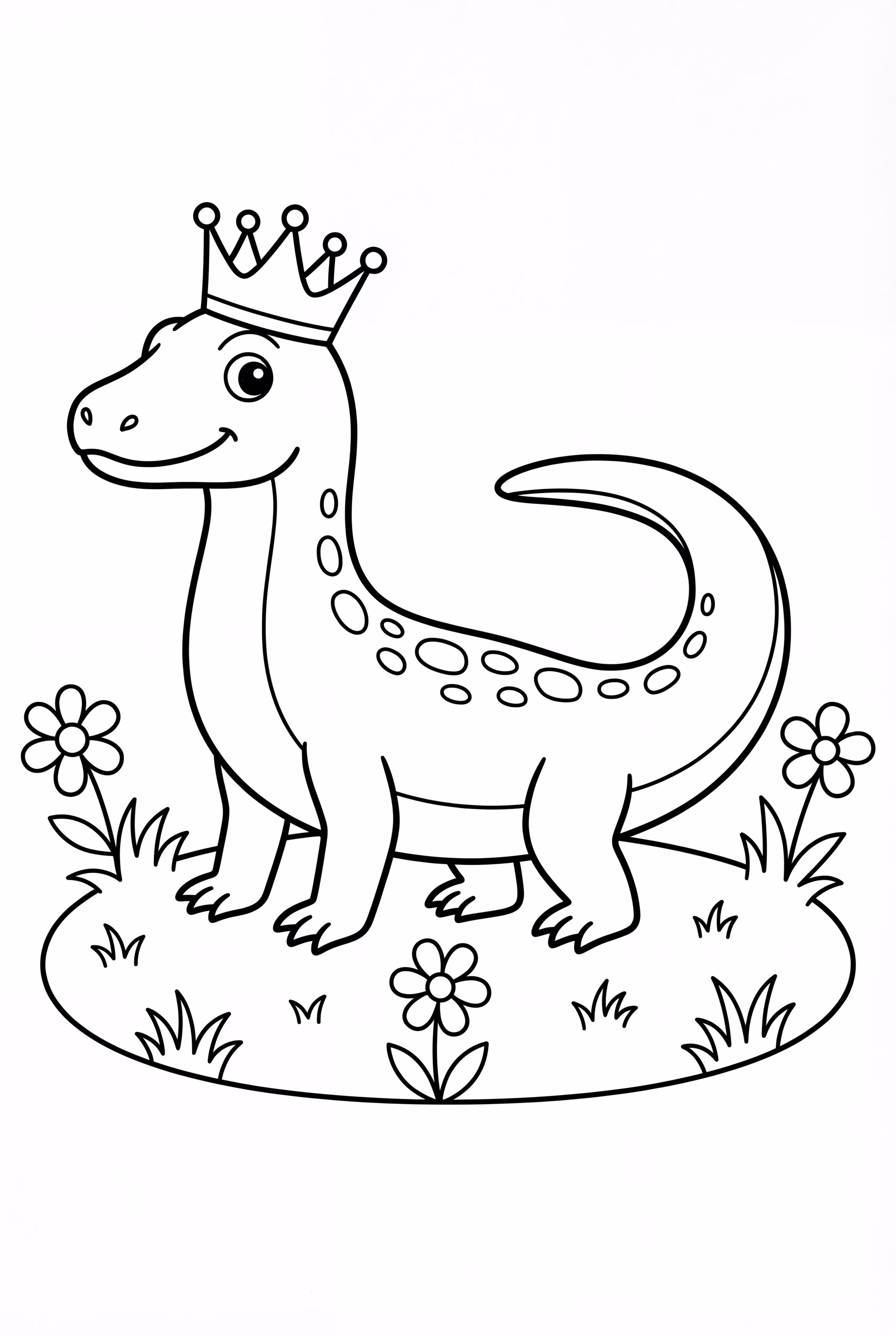 King Komodo Dragon With A Crown