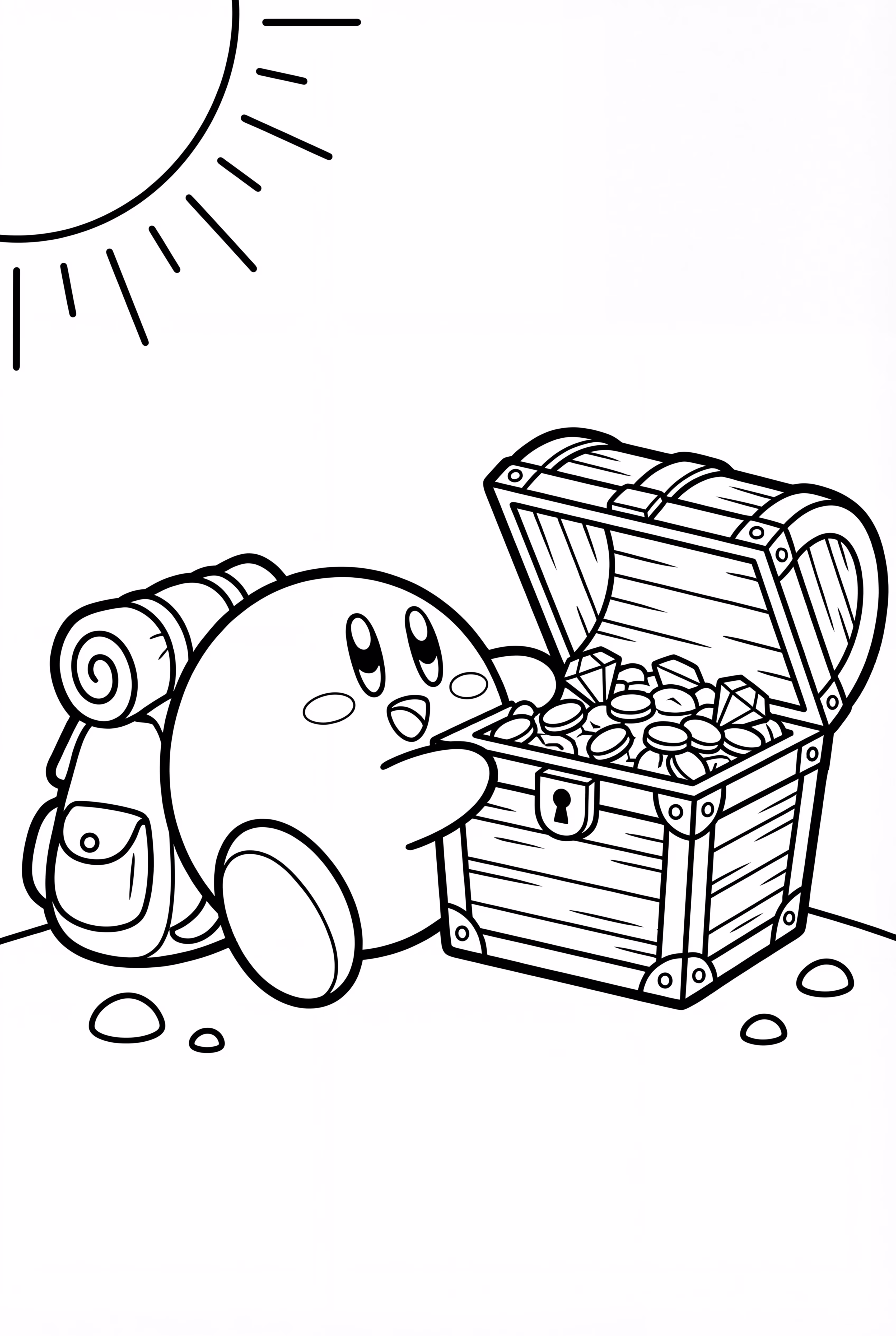 カービィの隠れた宝物を見つける