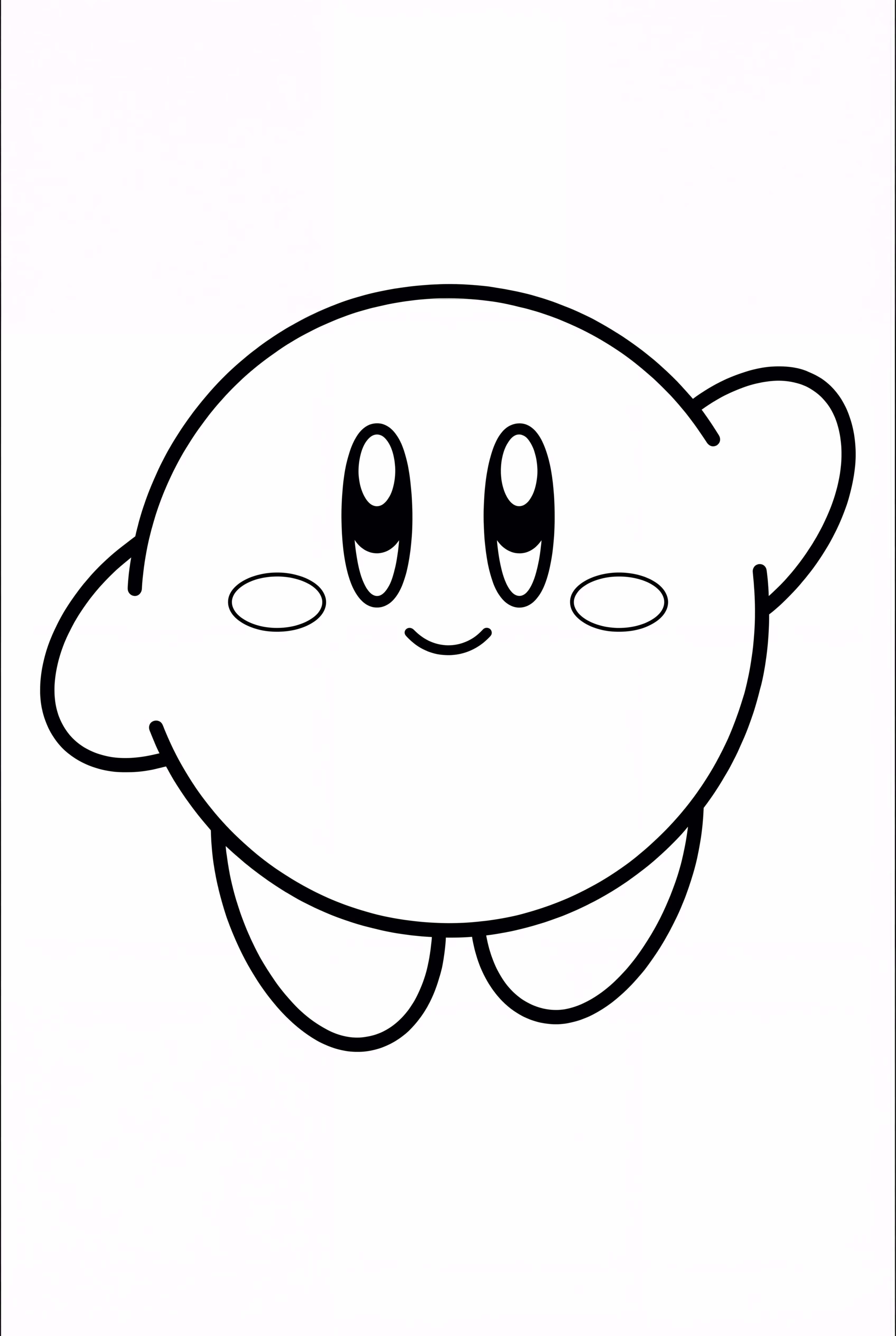 Kirby finding hidden treasures