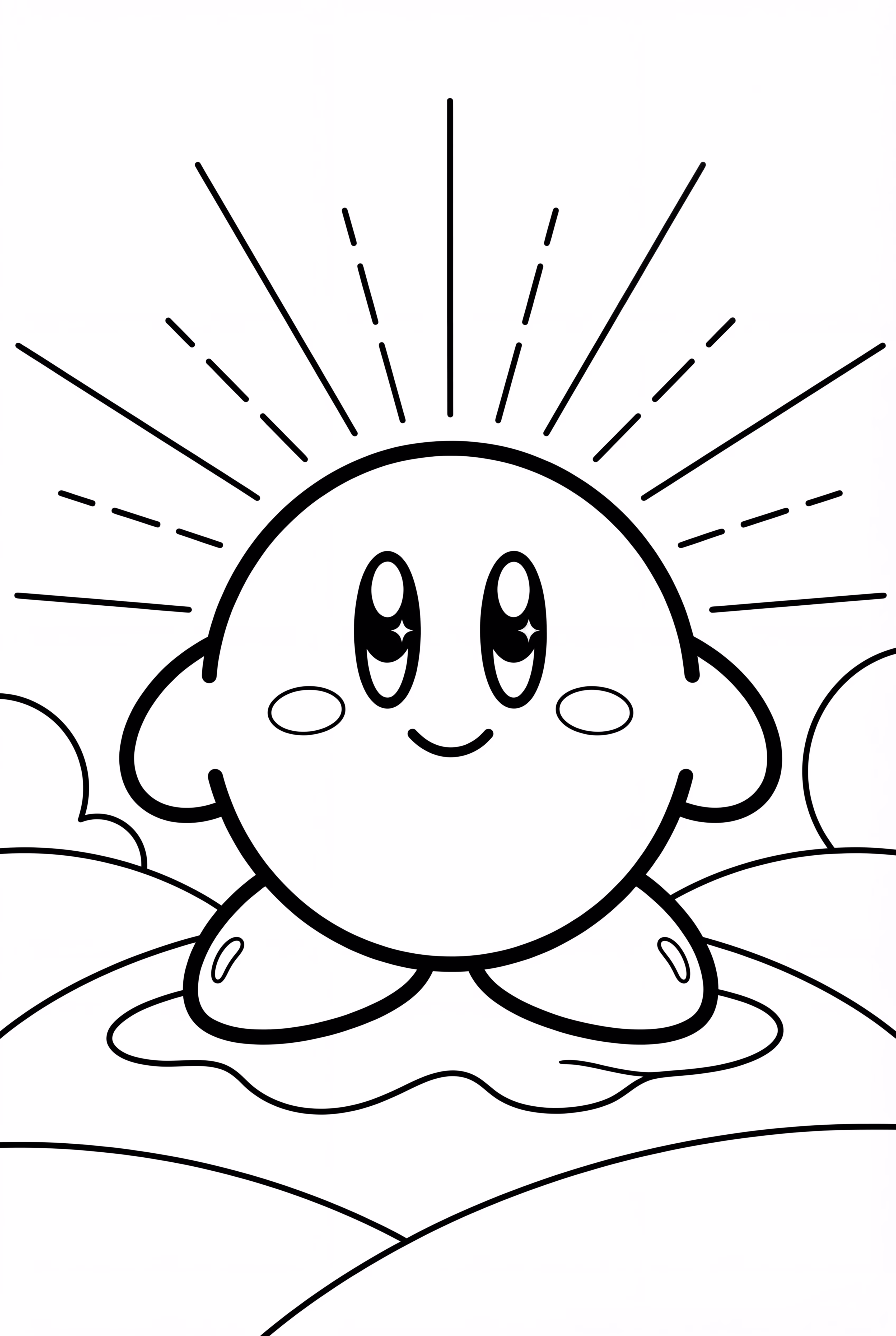 Kirby on a quest to save Dream Land
