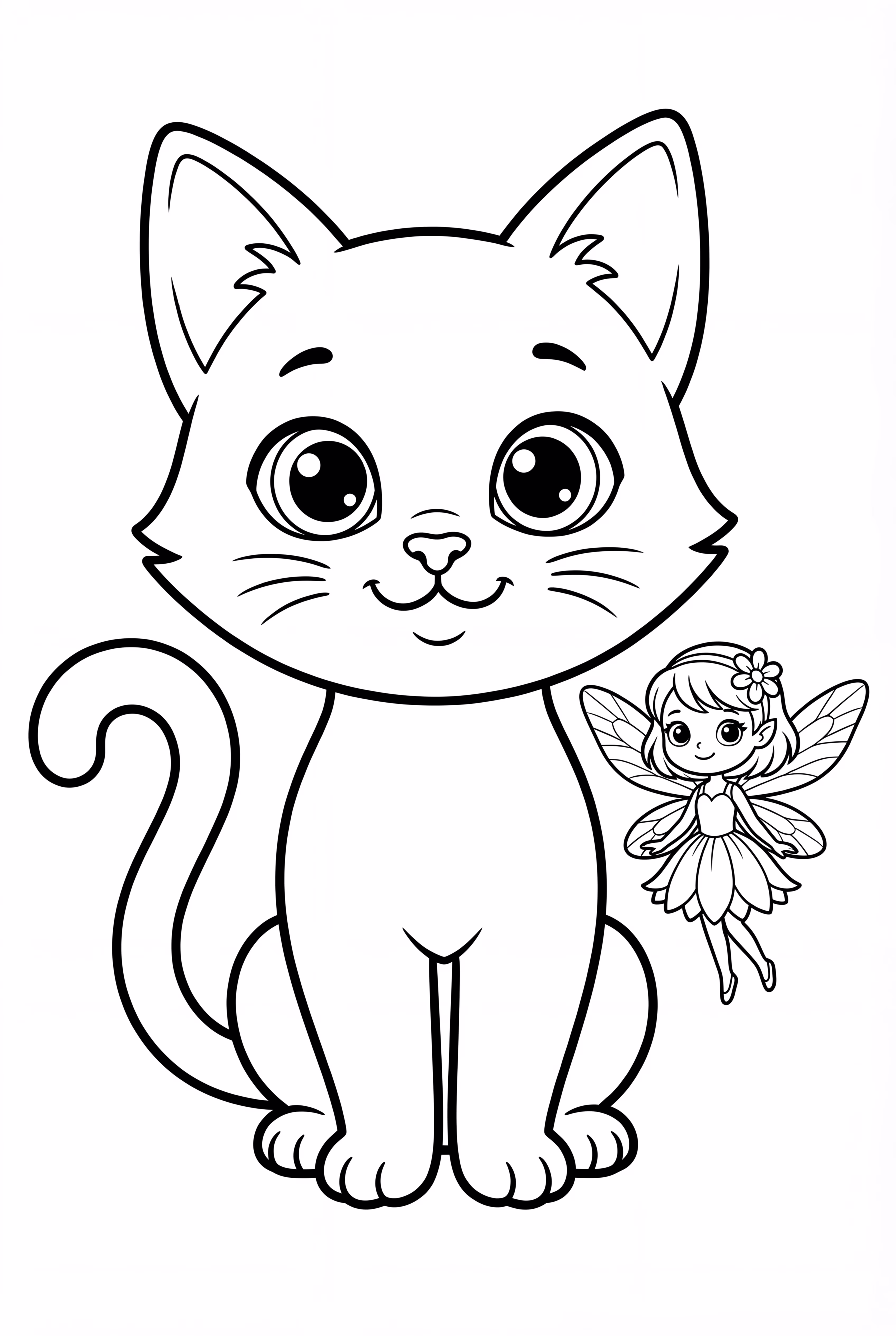 Kitty and Tiny Fairy