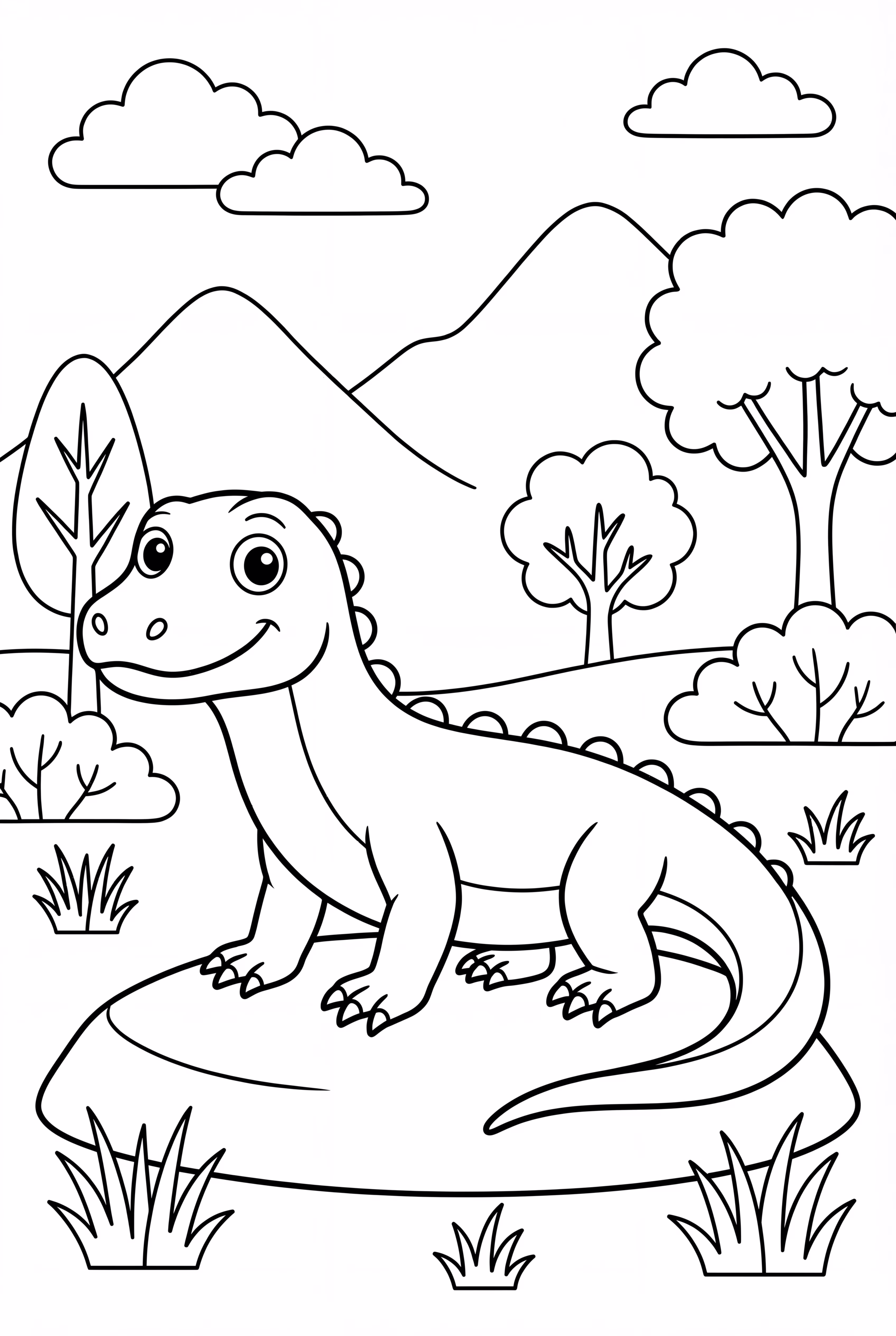 Komodo Dragon In Komodo National Park