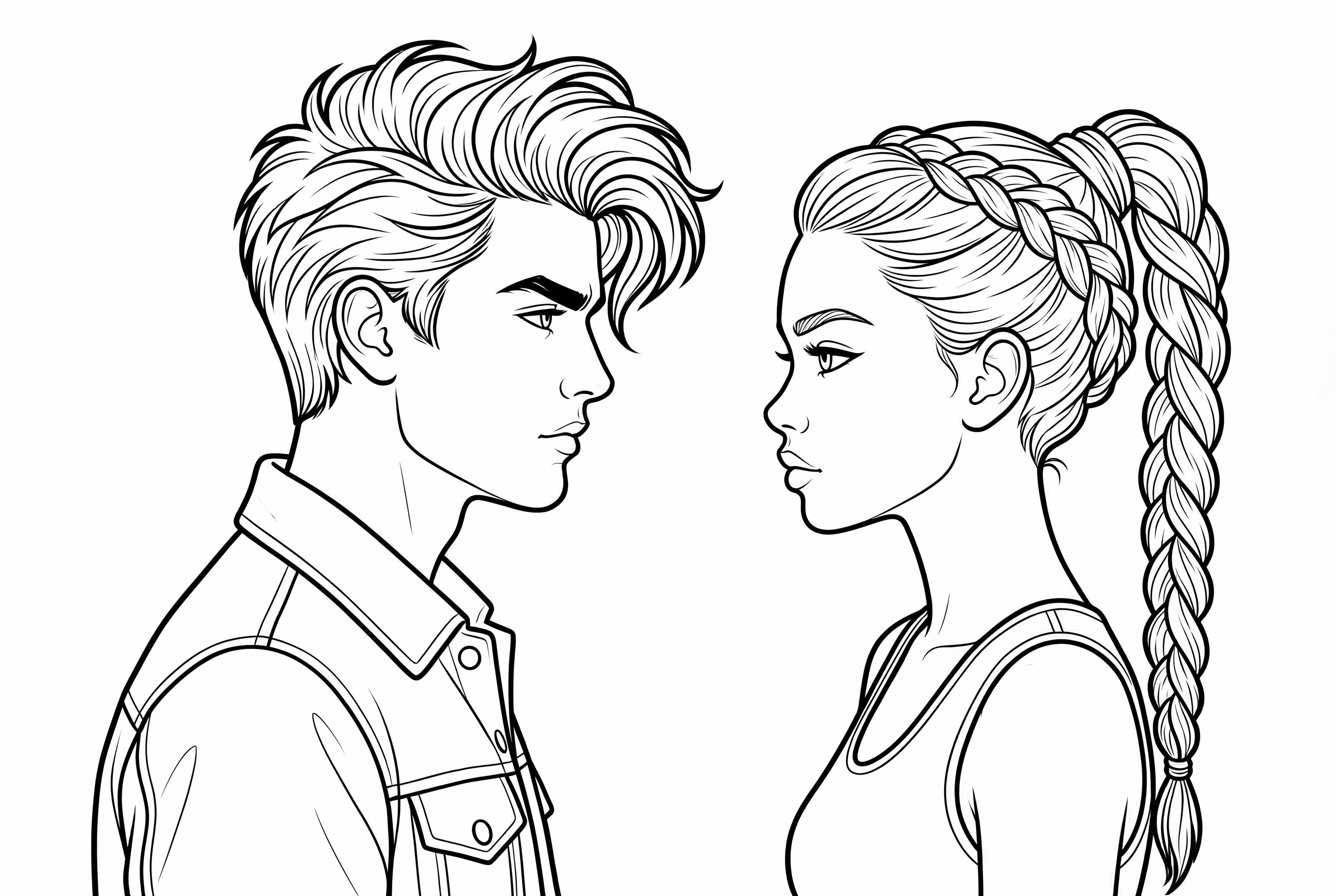 Kpop Dämonenjäger von Angesicht zu Angesicht