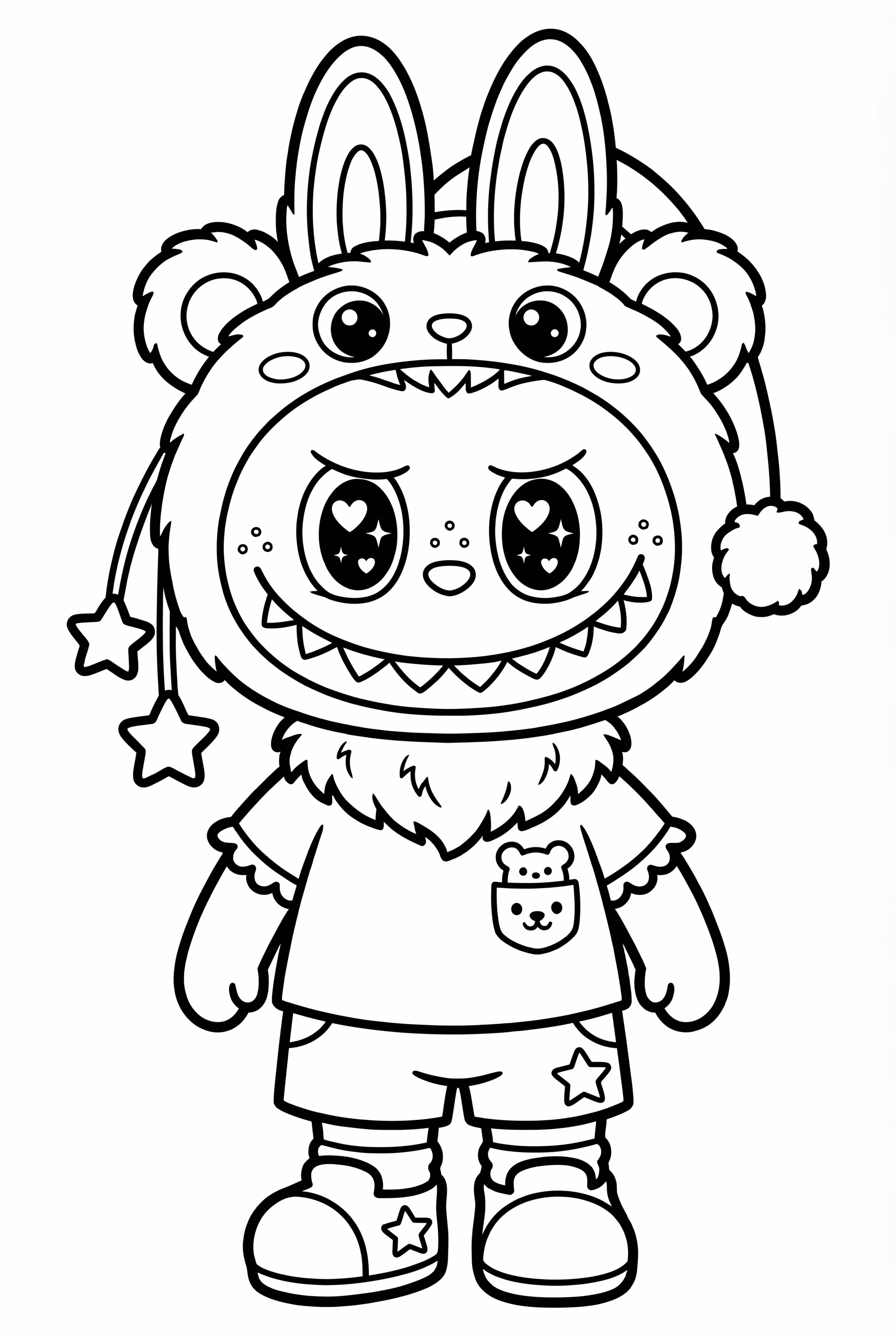 Labubu with Heart Eyes