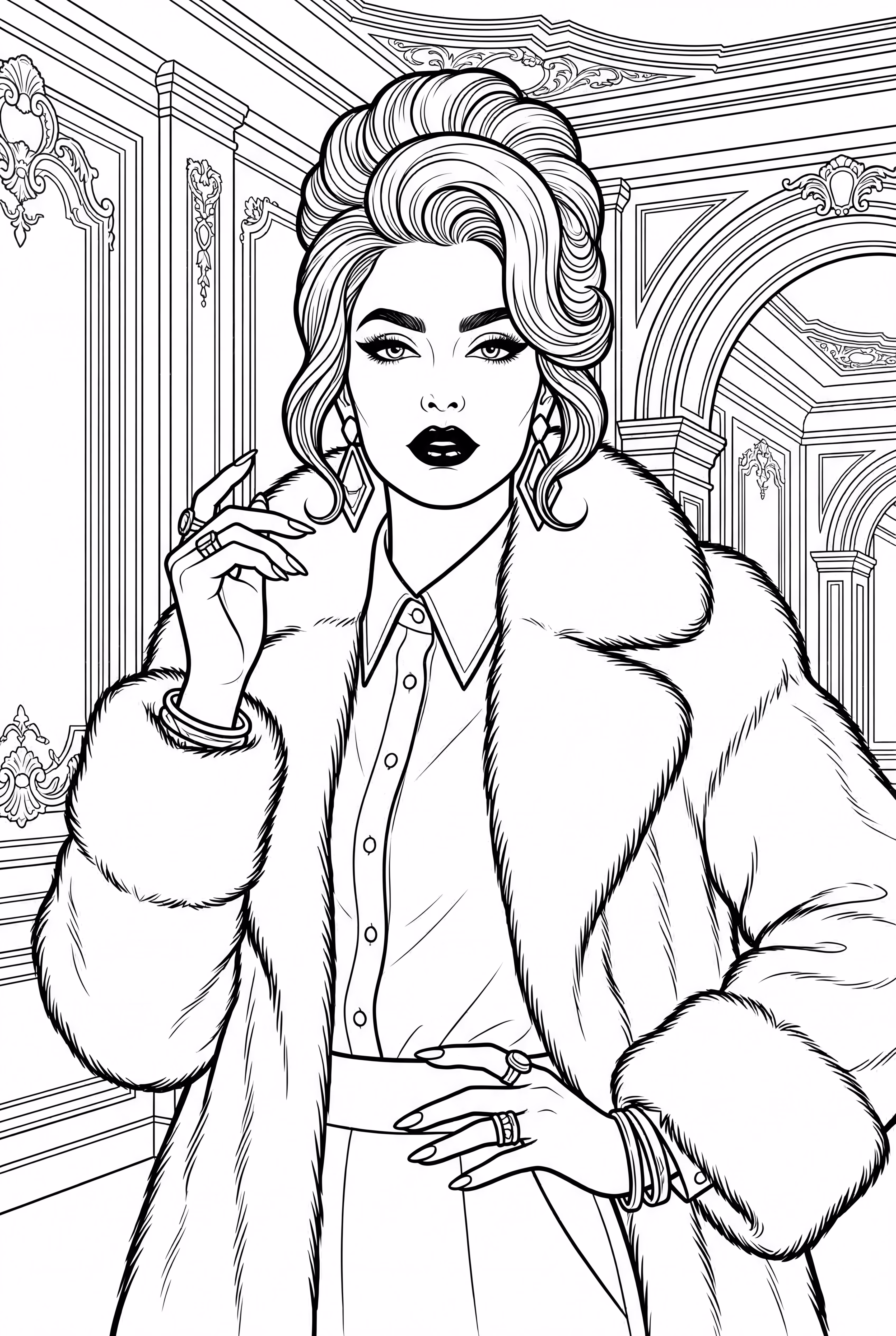 Lady Gaga 扮演 Gucci 中的 Patrizia Reggiani