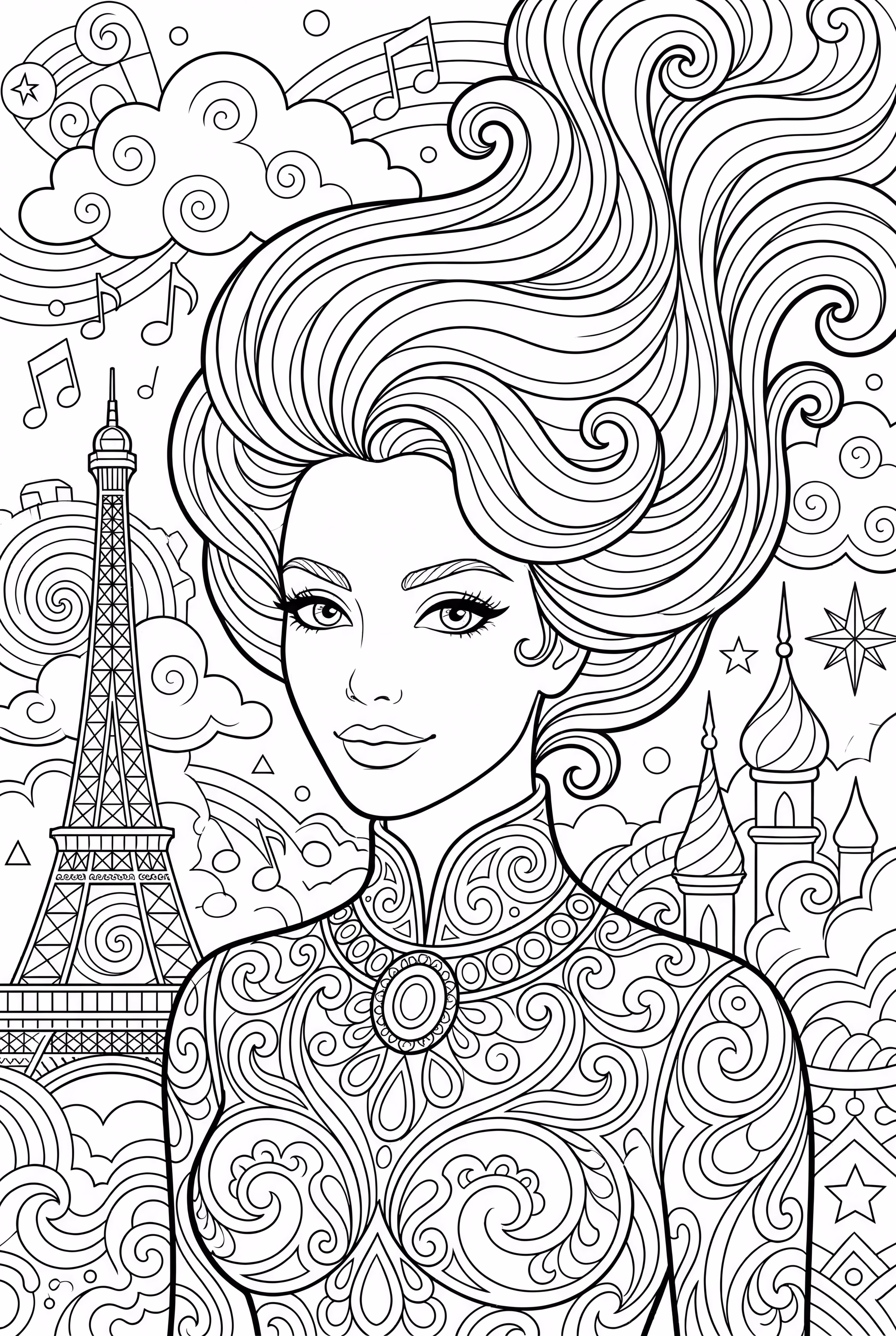 Lady Gaga 在超现实梦境中