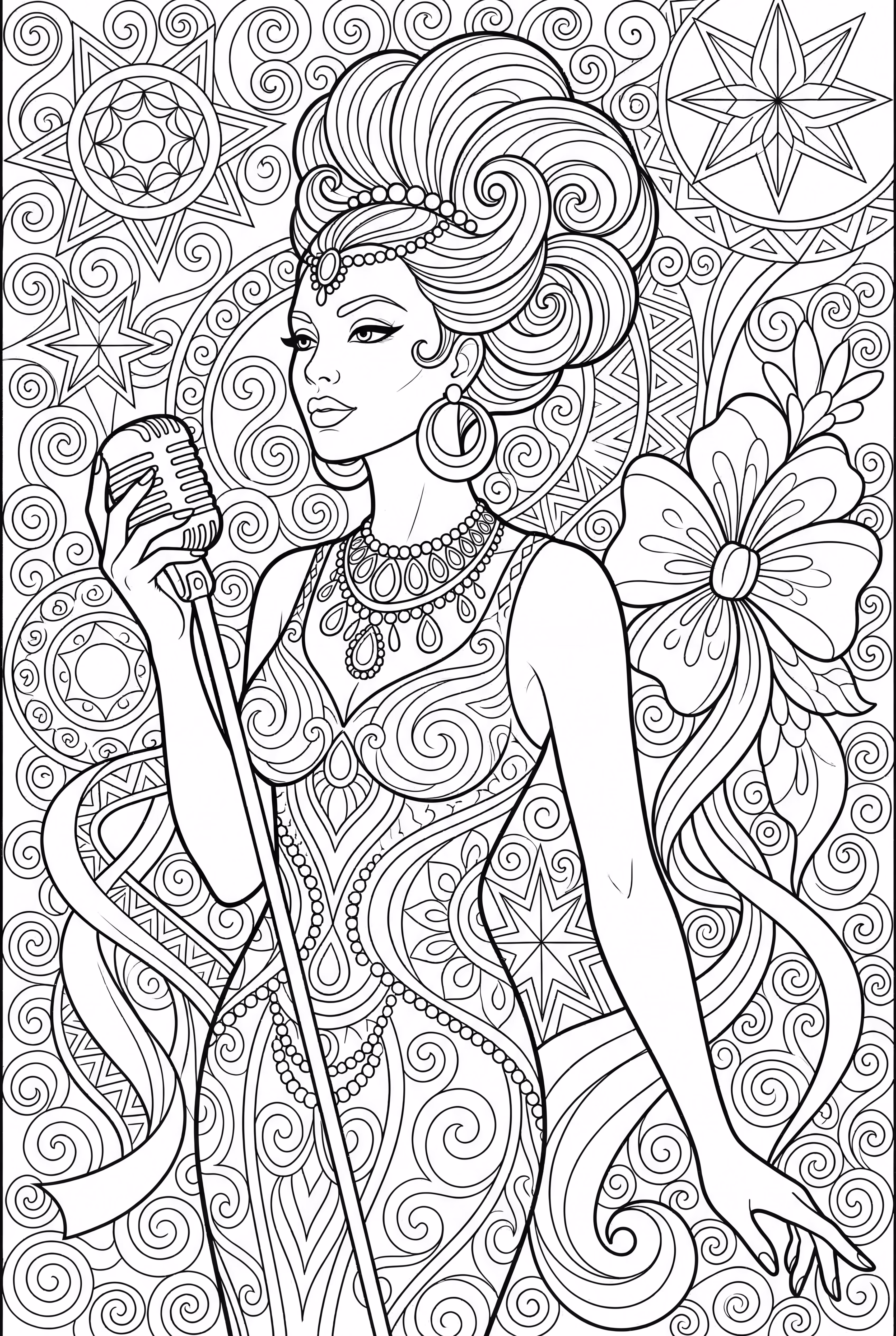 艺术流行风格的Lady Gaga