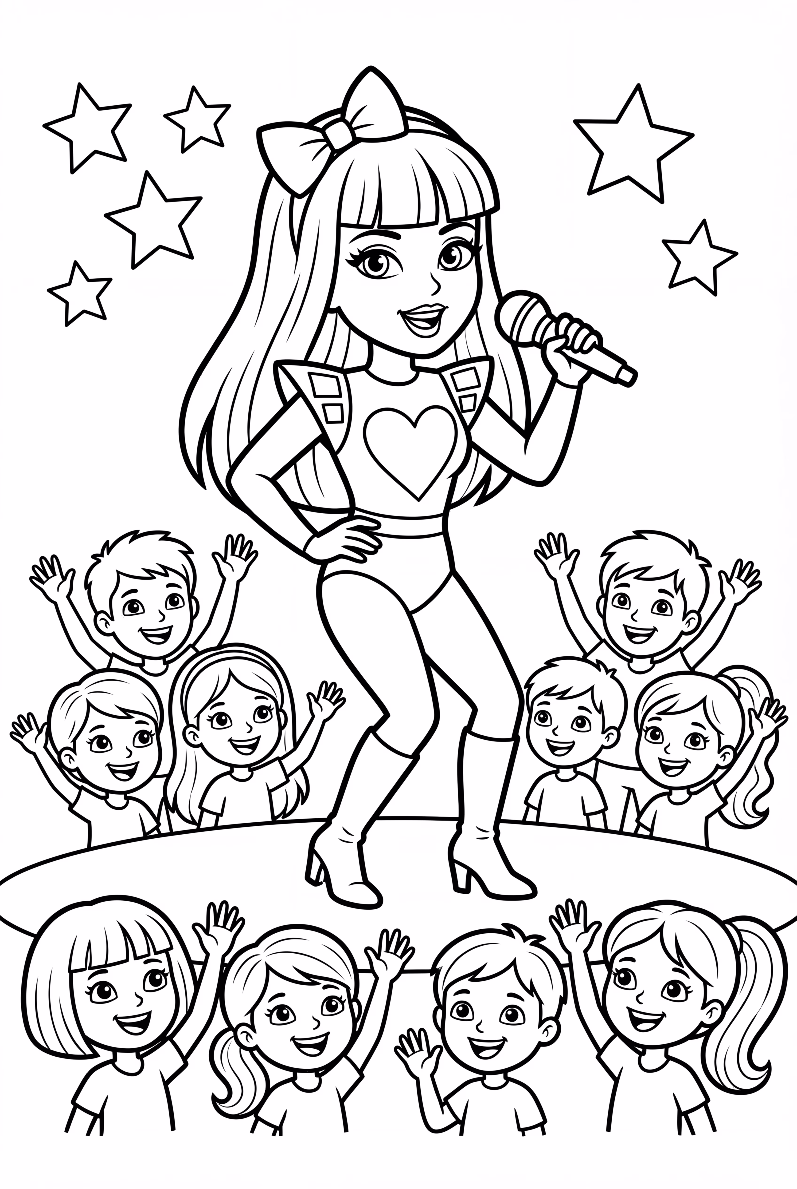 Lady Gaga为小怪兽们表演